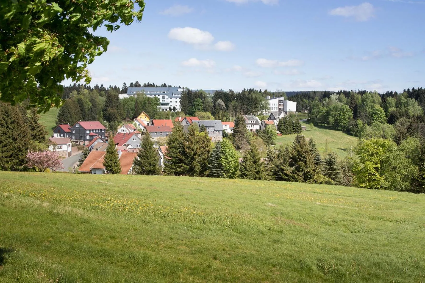 Property building in Werrapark Familienresort Hotel Heubacher Höhe