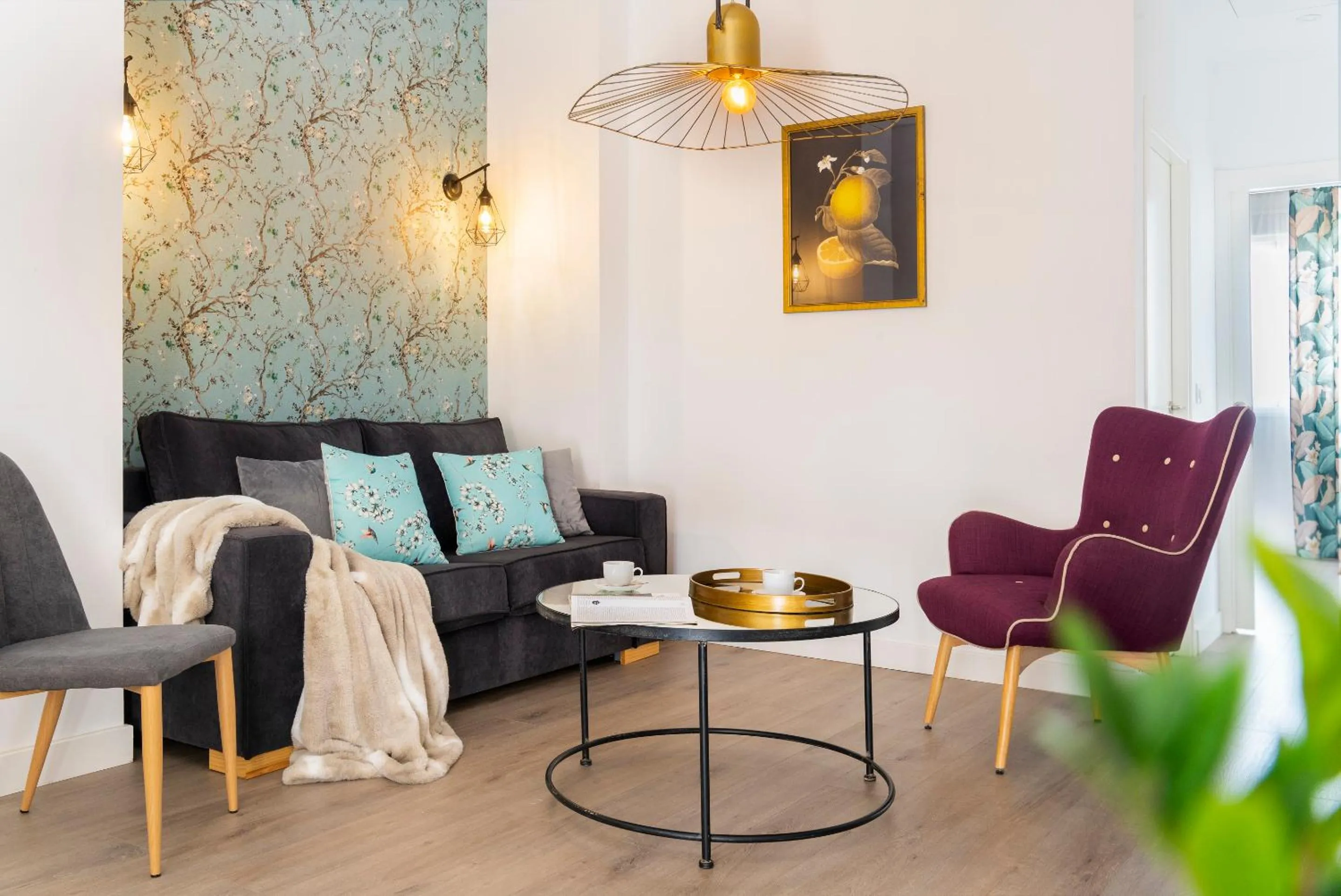 Living room in Casa Triana 1888 Suites by Época