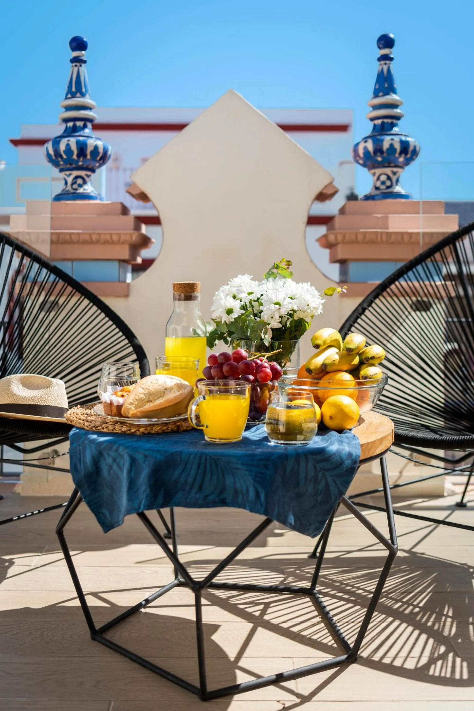 Balcony/Terrace in Casa Triana 1888 Suites by Época