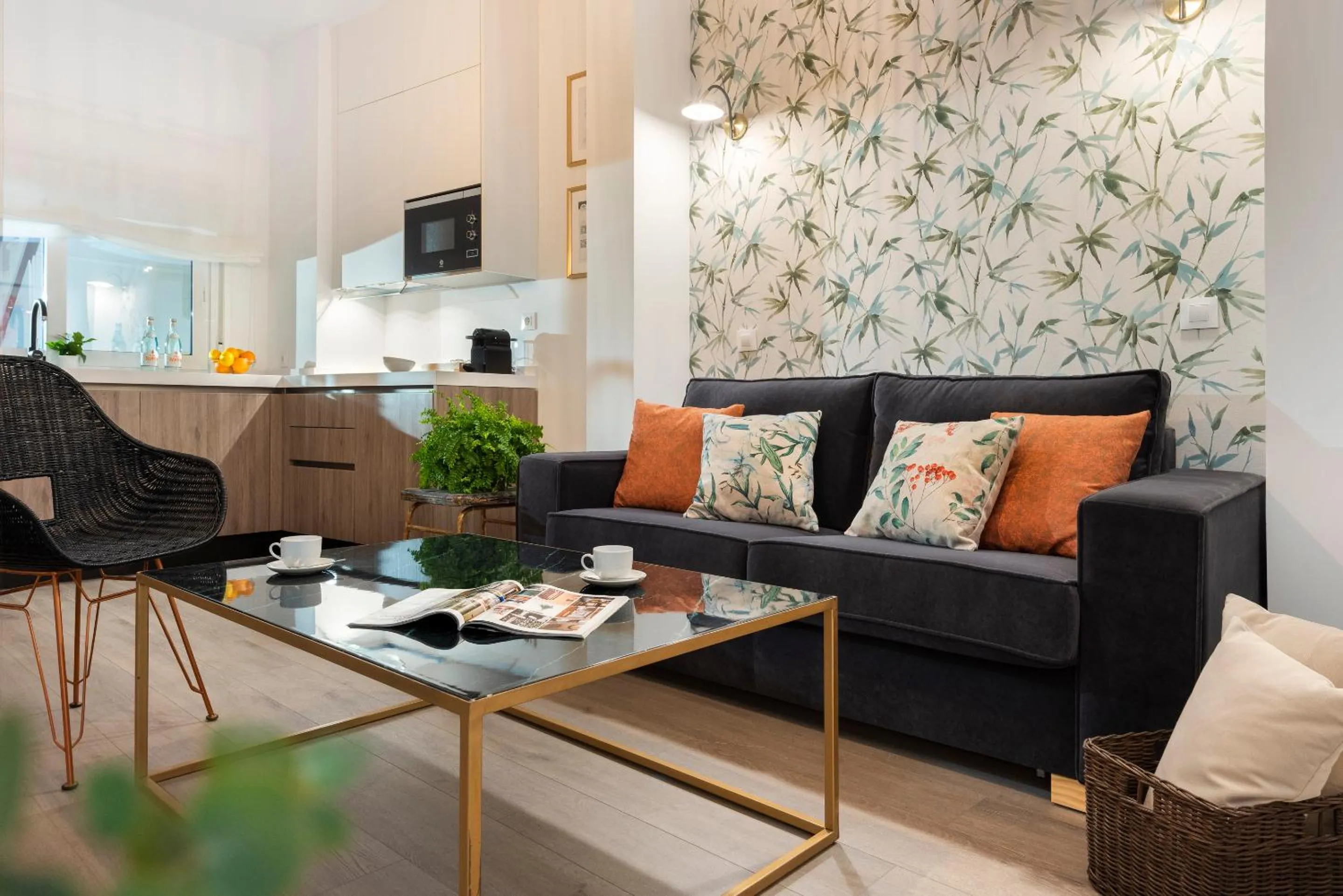 Living room in Casa Triana 1888 Suites by Época