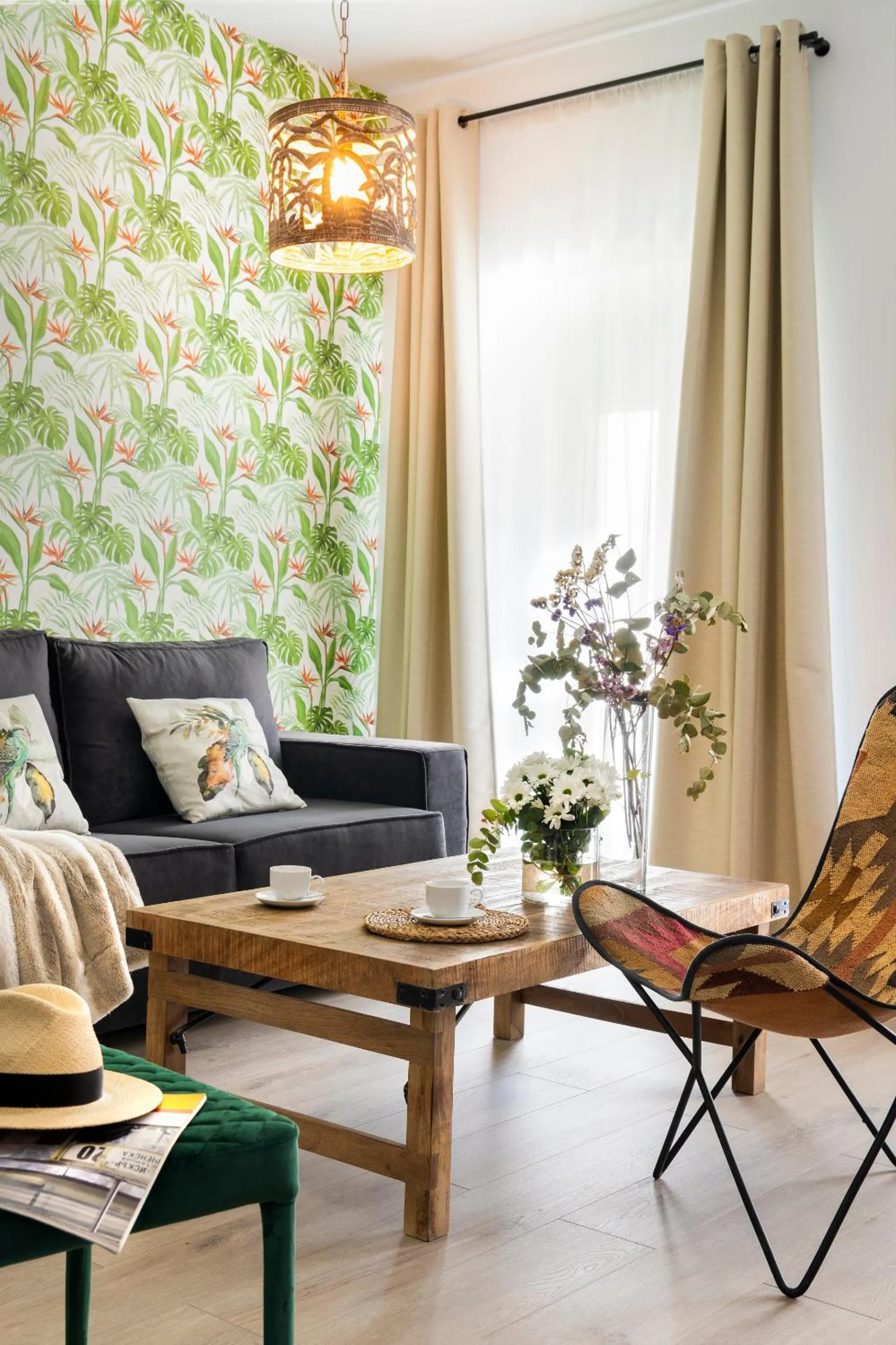 Living room in Casa Triana 1888 Suites by Época