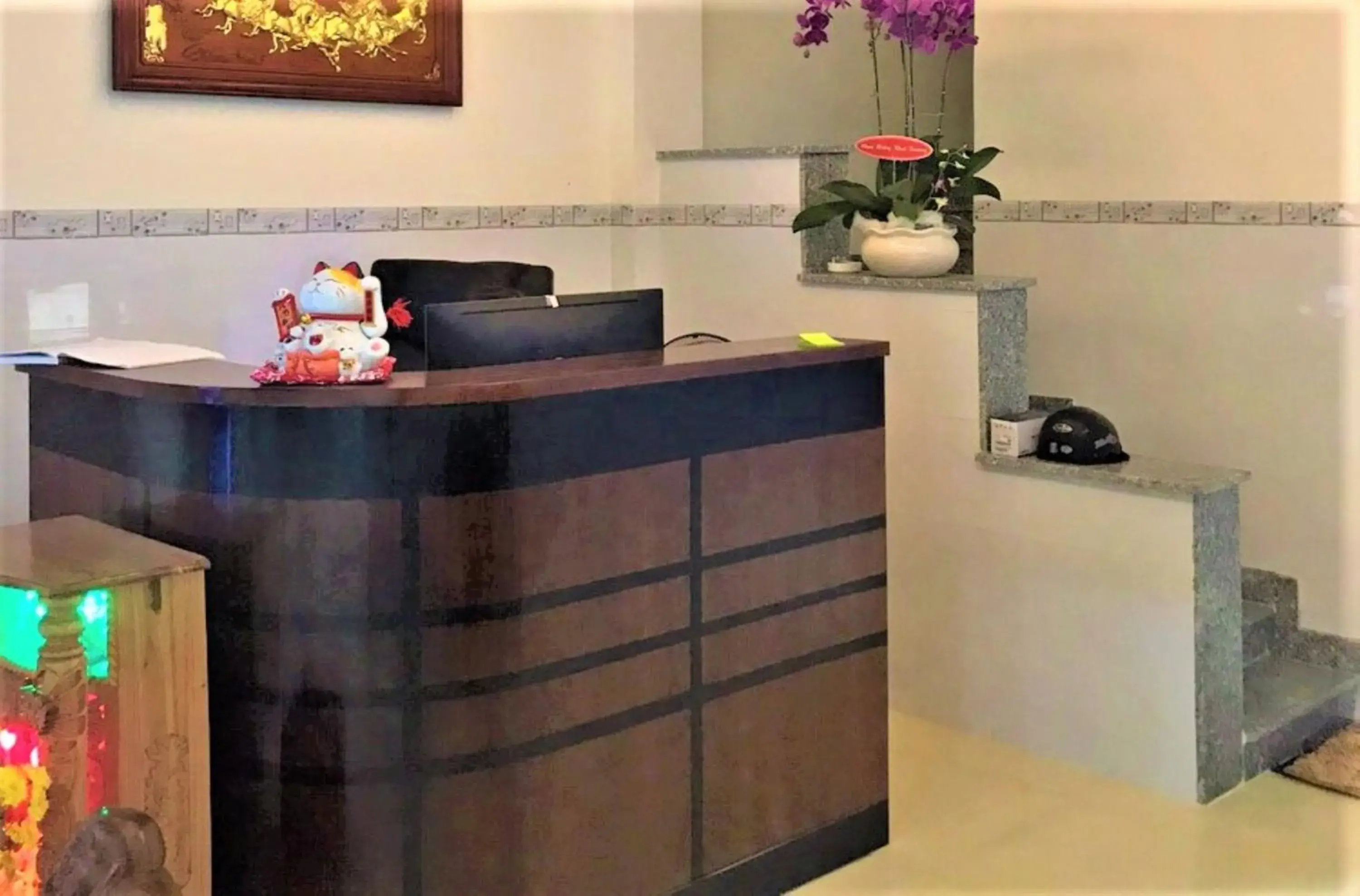 Lobby or reception in Dung Khanh Motel Lobby or reception in Dung Khanh Motel