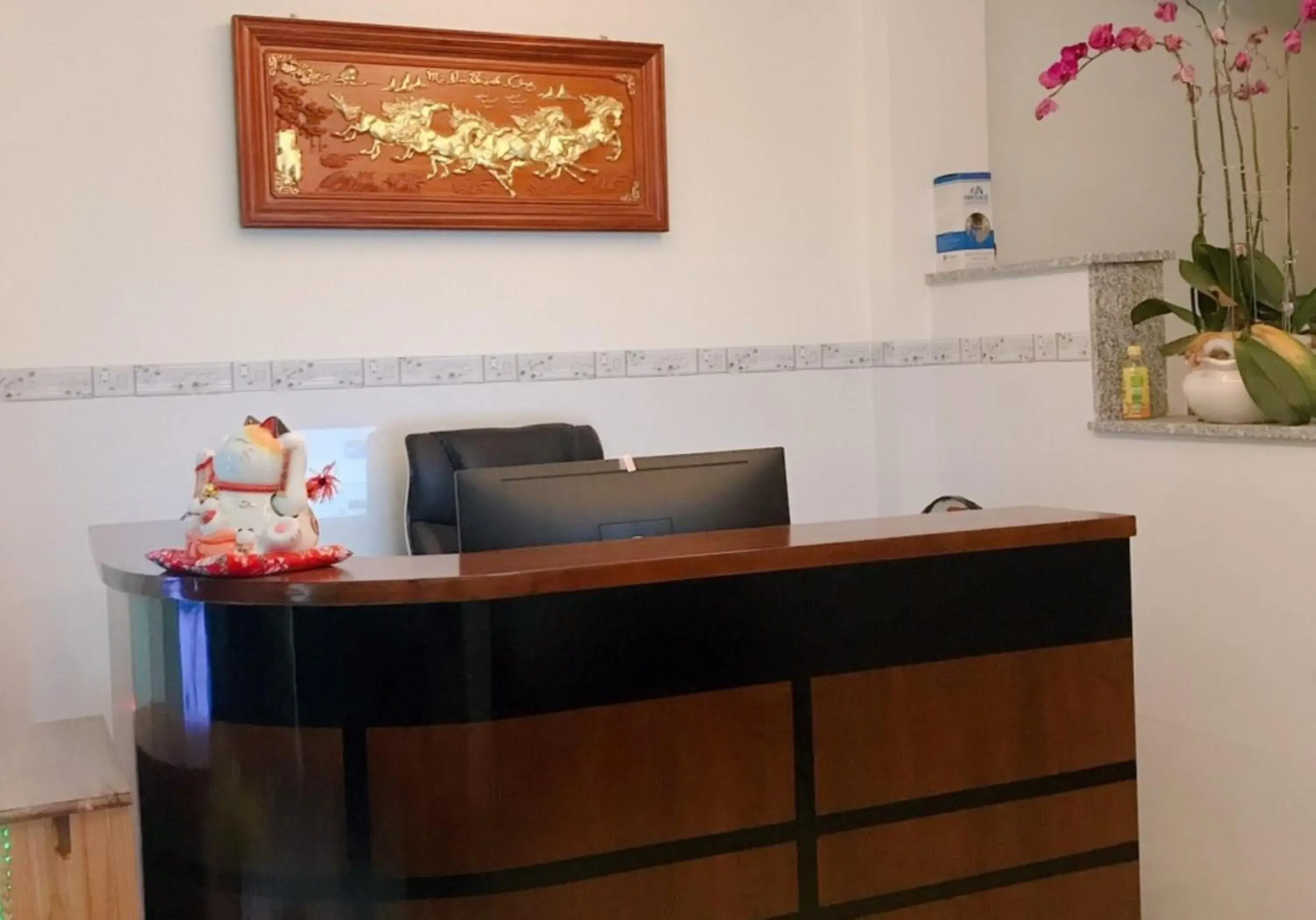 Lobby or reception in Dung Khanh Motel Lobby or reception in Dung Khanh Motel