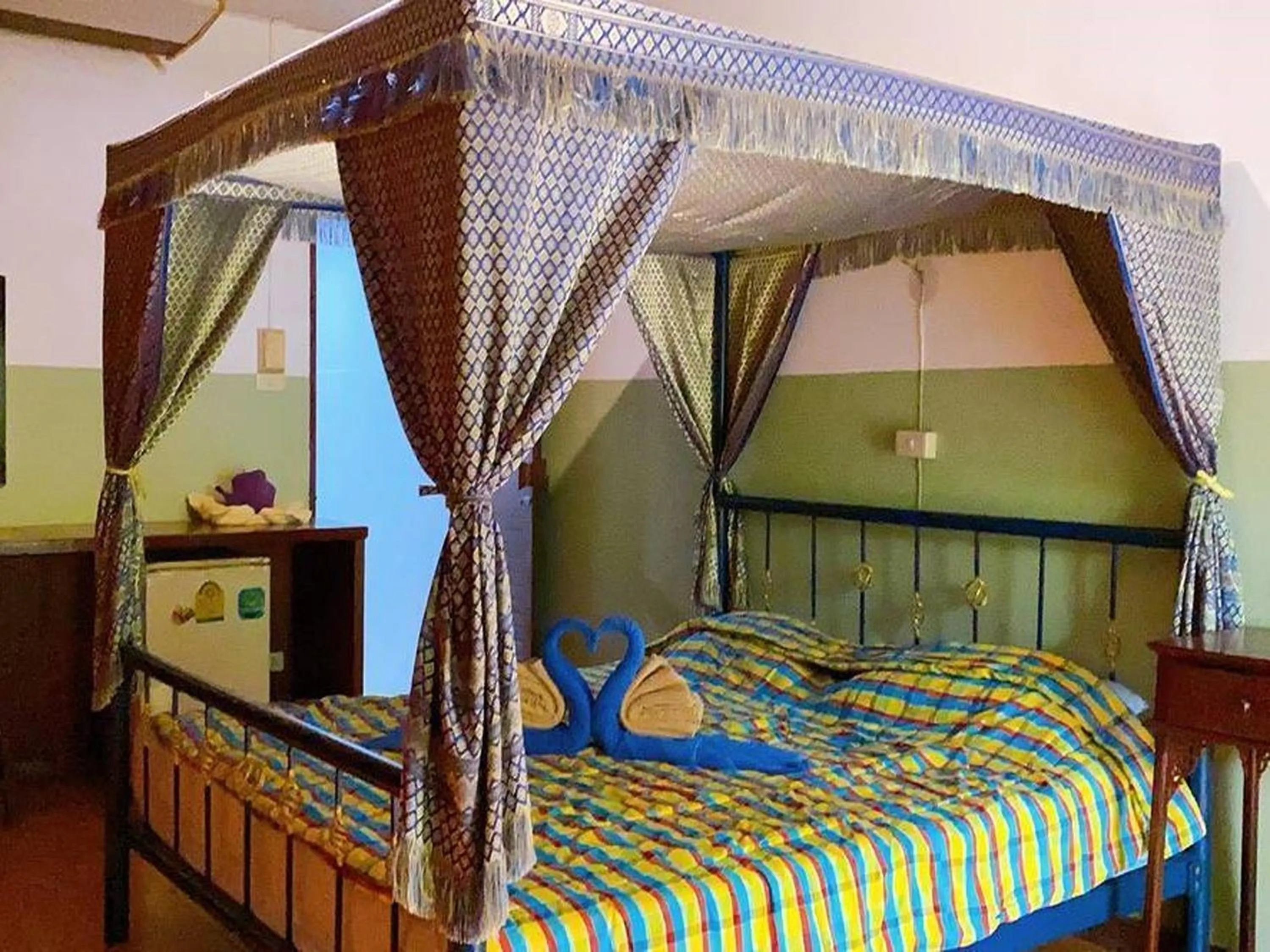 Bedroom, Bed in Viewdoi Art and Resort