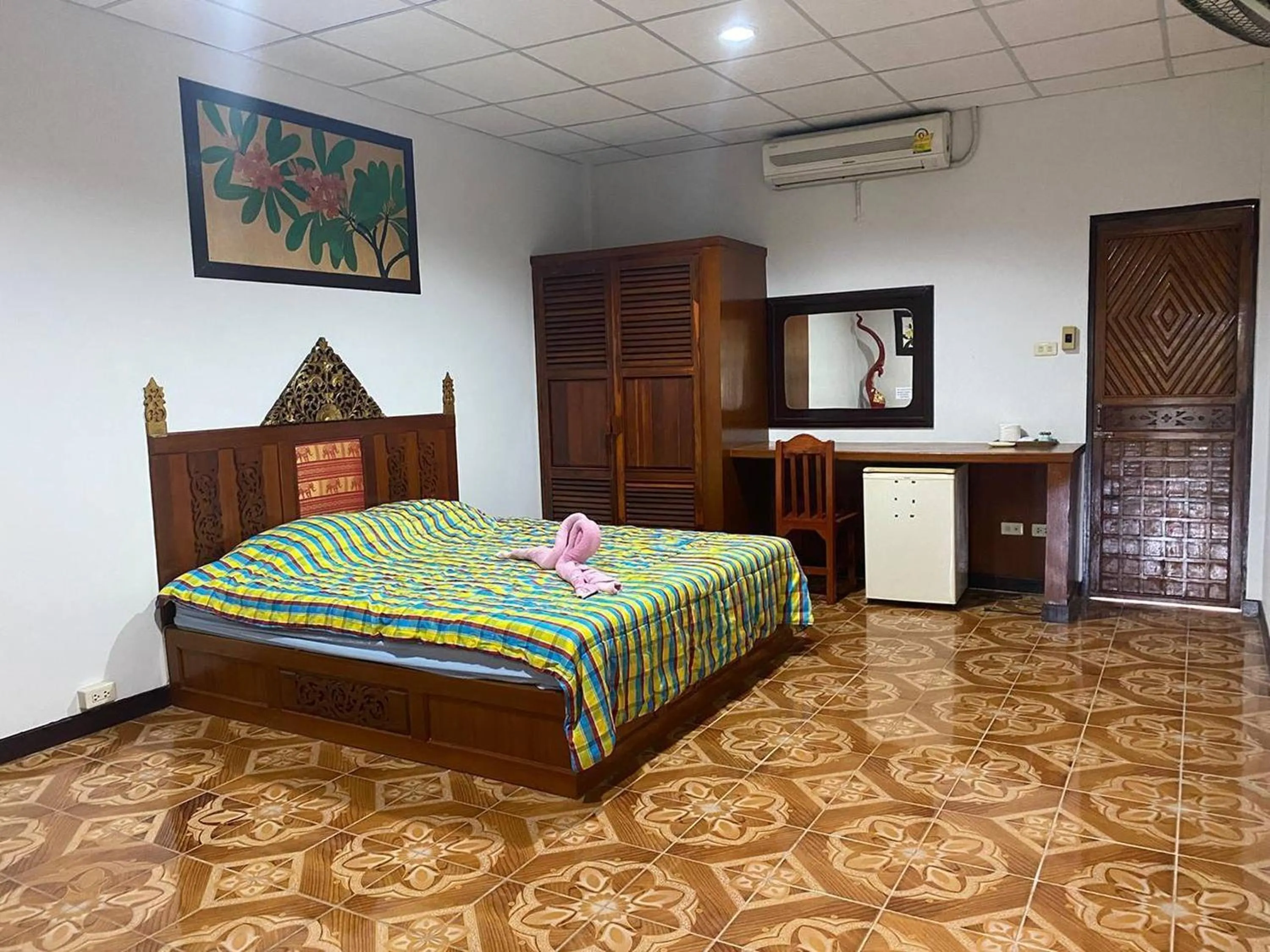 Bedroom, Bed in Viewdoi Art and Resort