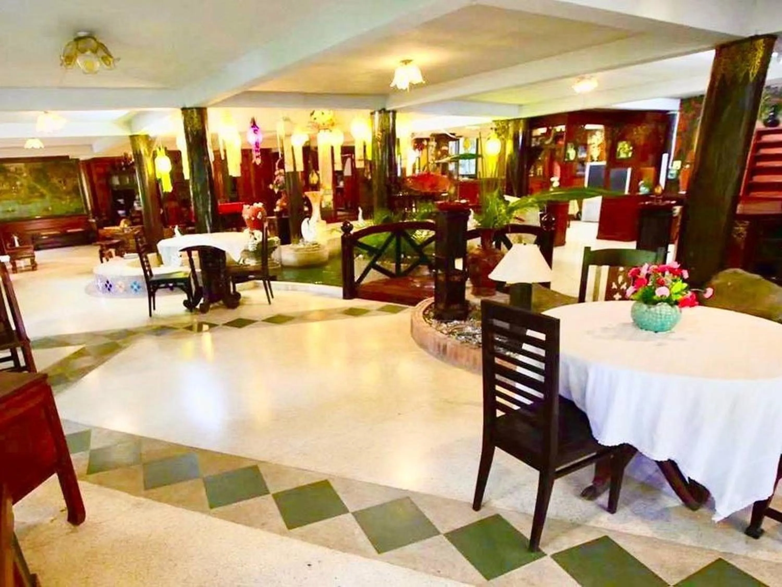 Seating area in Viewdoi Art and Resort