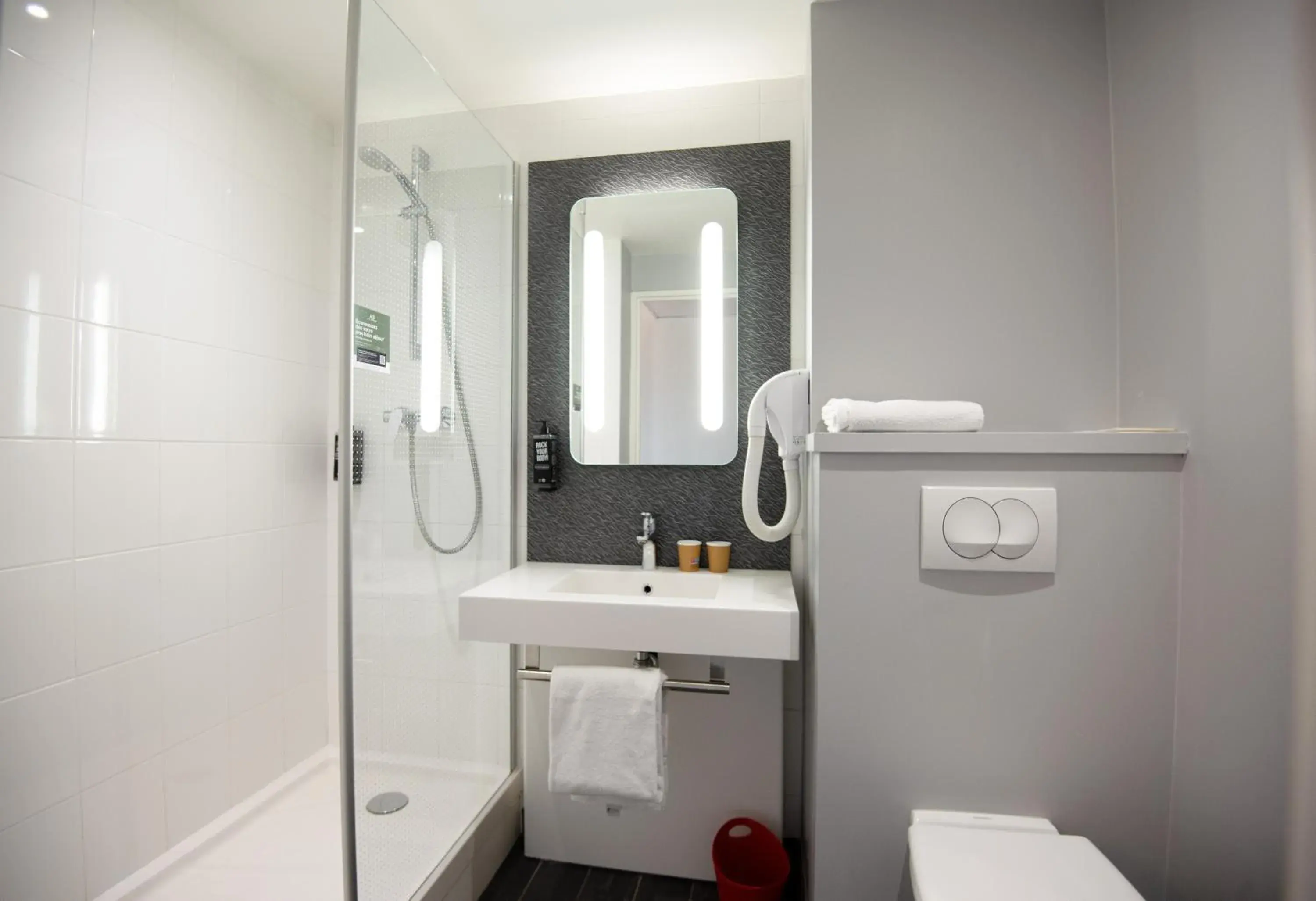 Bathroom in Ibis Saint-Genis-Pouilly Genève Bathroom in Ibis Saint-Genis-Pouilly Genève