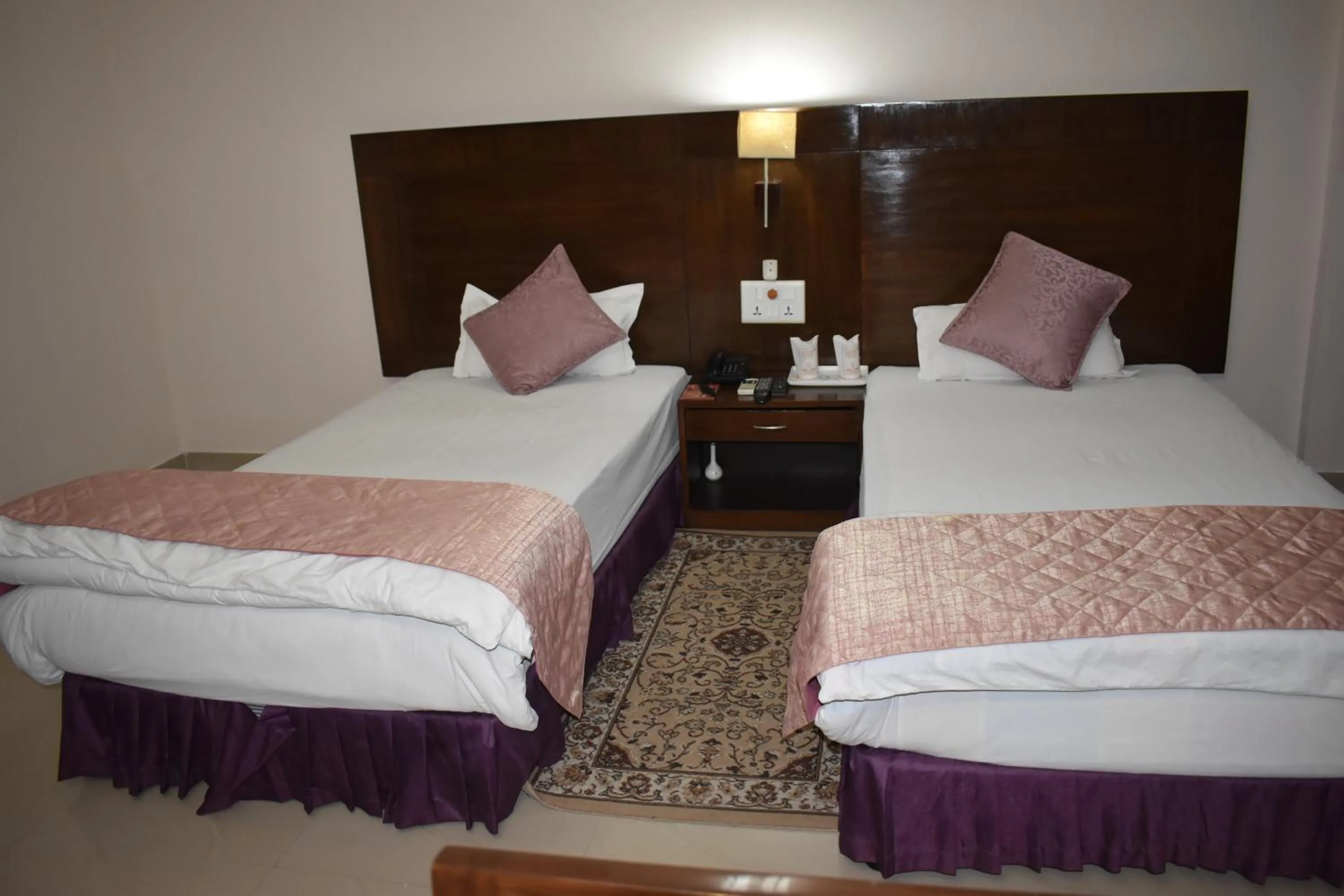 Bed in Hotel Sujata