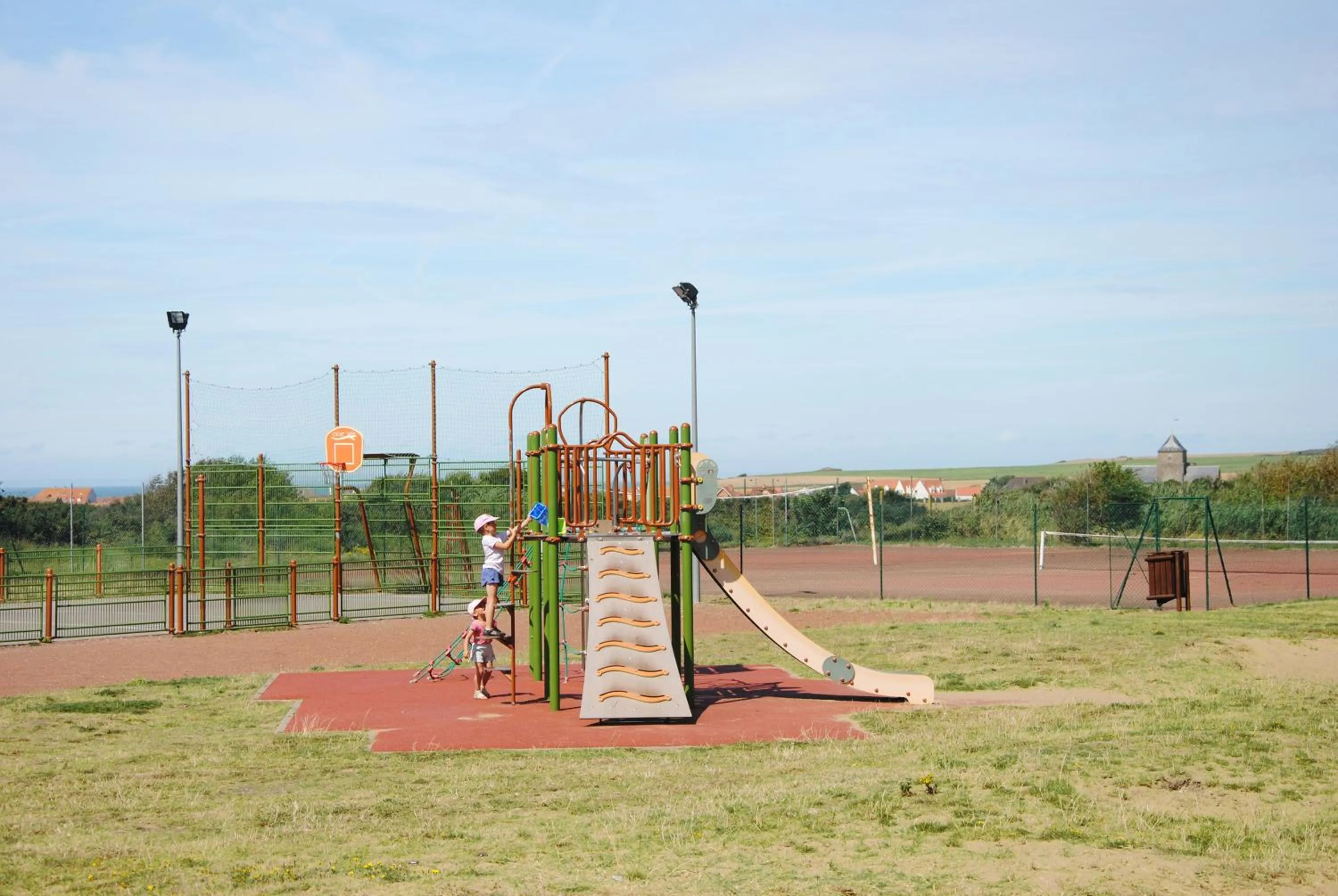 Children play ground in Le Cap d'Opale