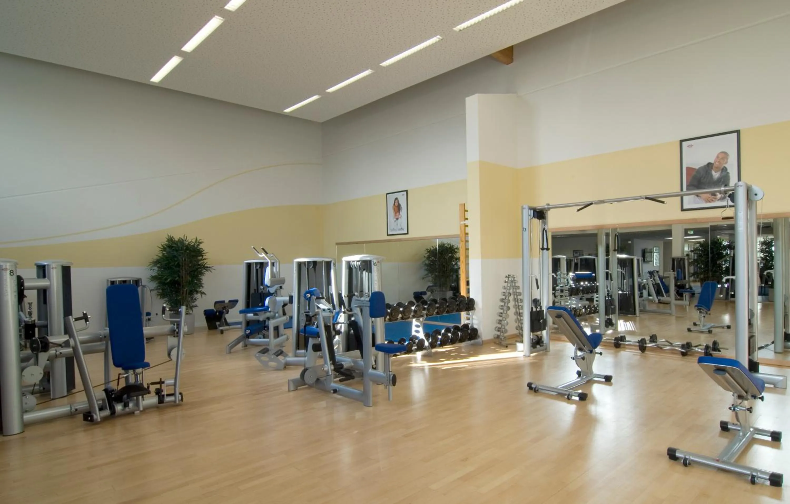 Fitness centre/facilities in Trans World Hotel Kranichhöhe