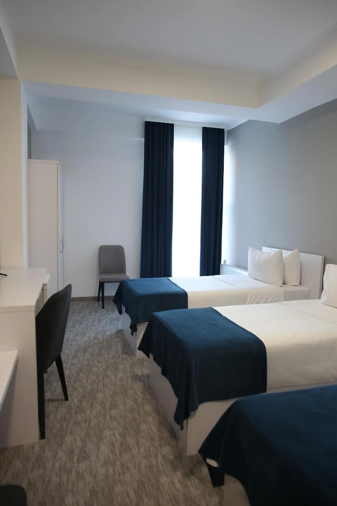 Bed in Glass Cube Hotel