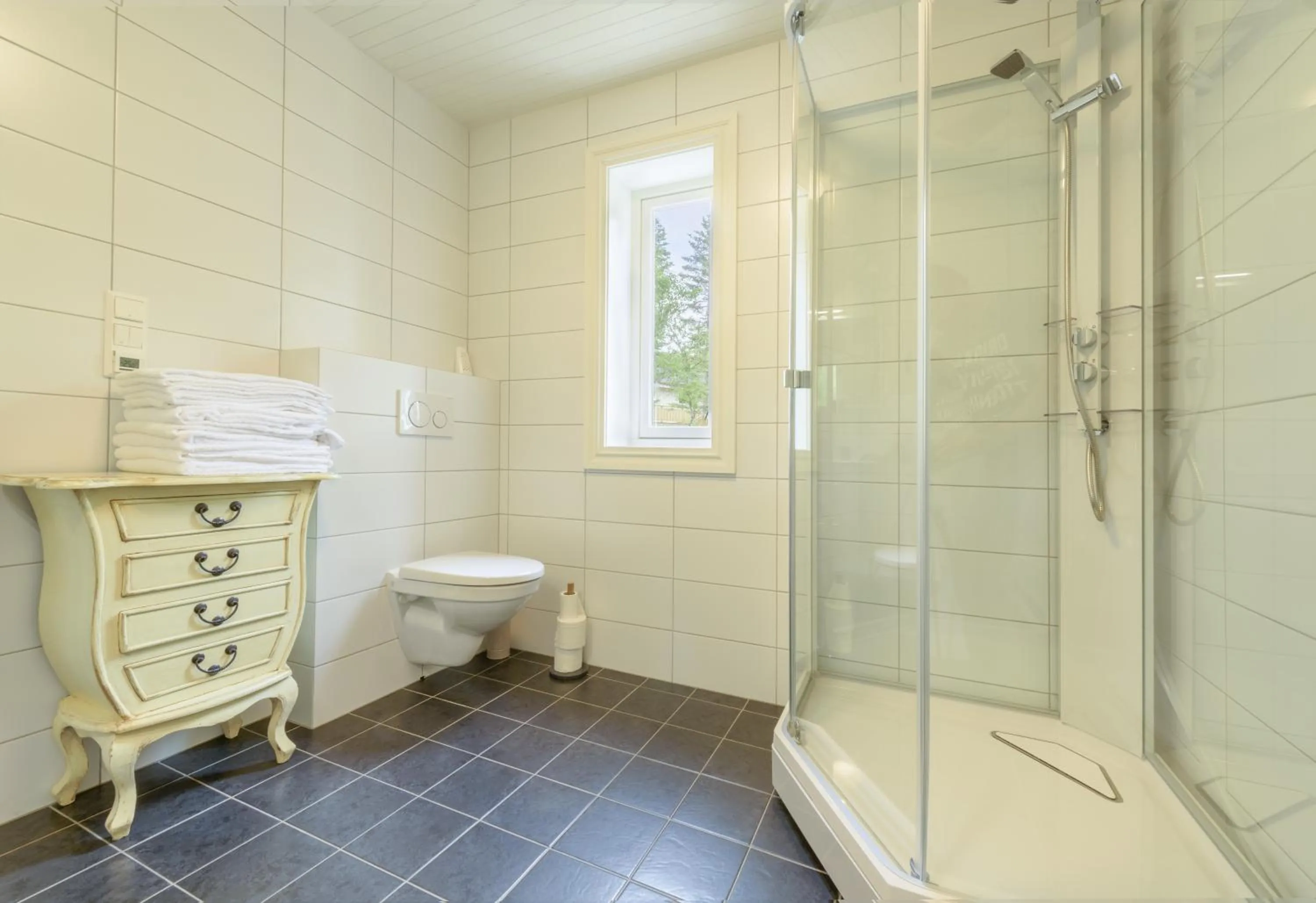 Bathroom in Kabelvåg Feriehus & Camping