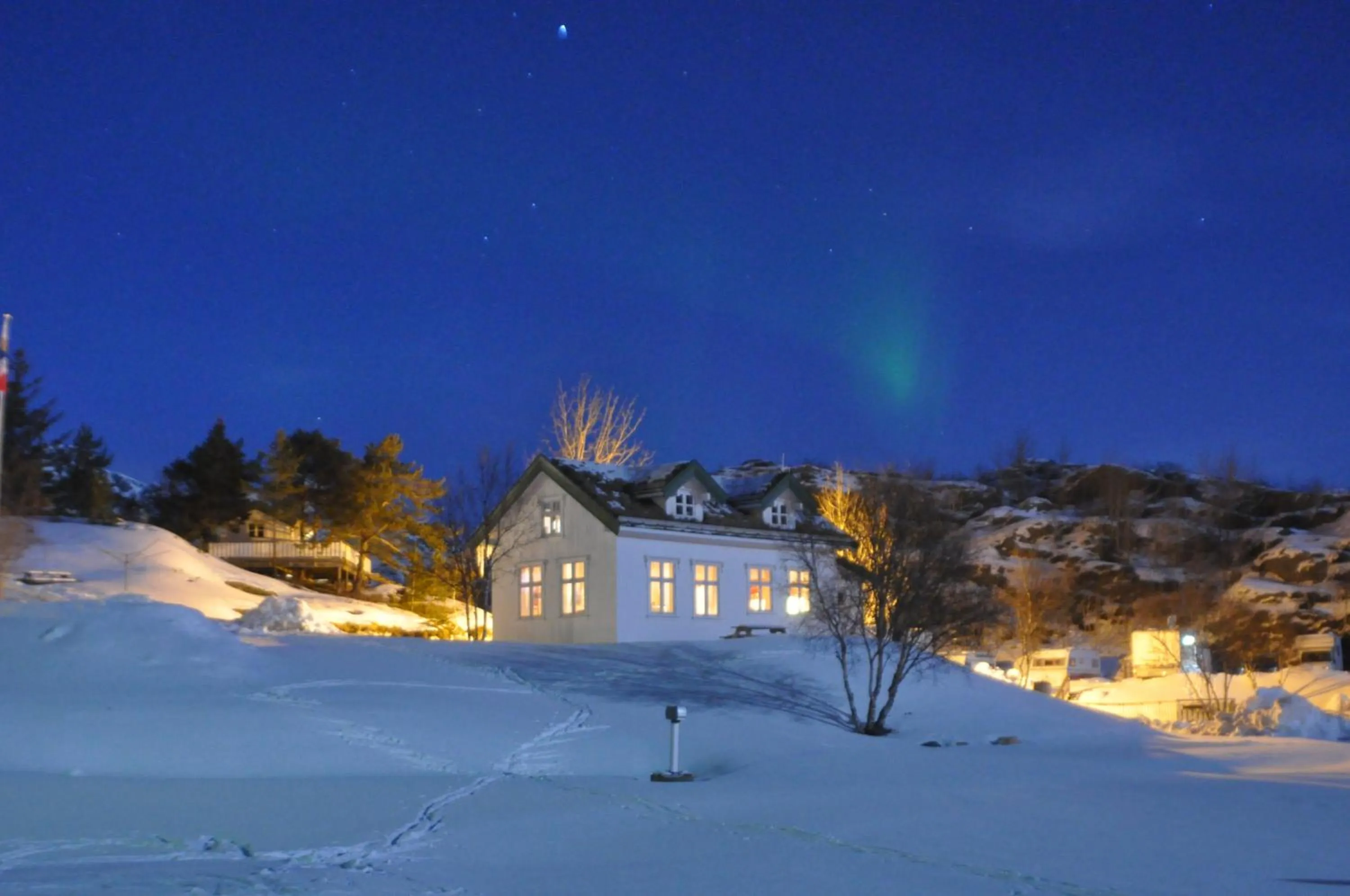 Property building in Kabelvåg Feriehus & Camping