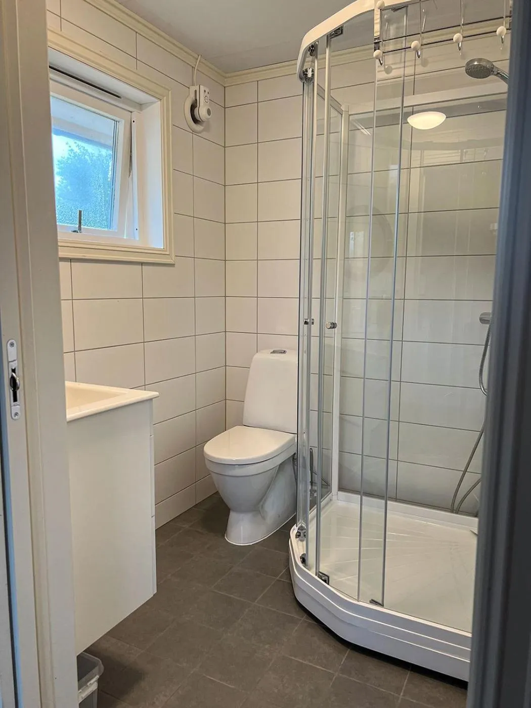 Shower in Kabelvåg Feriehus & Camping