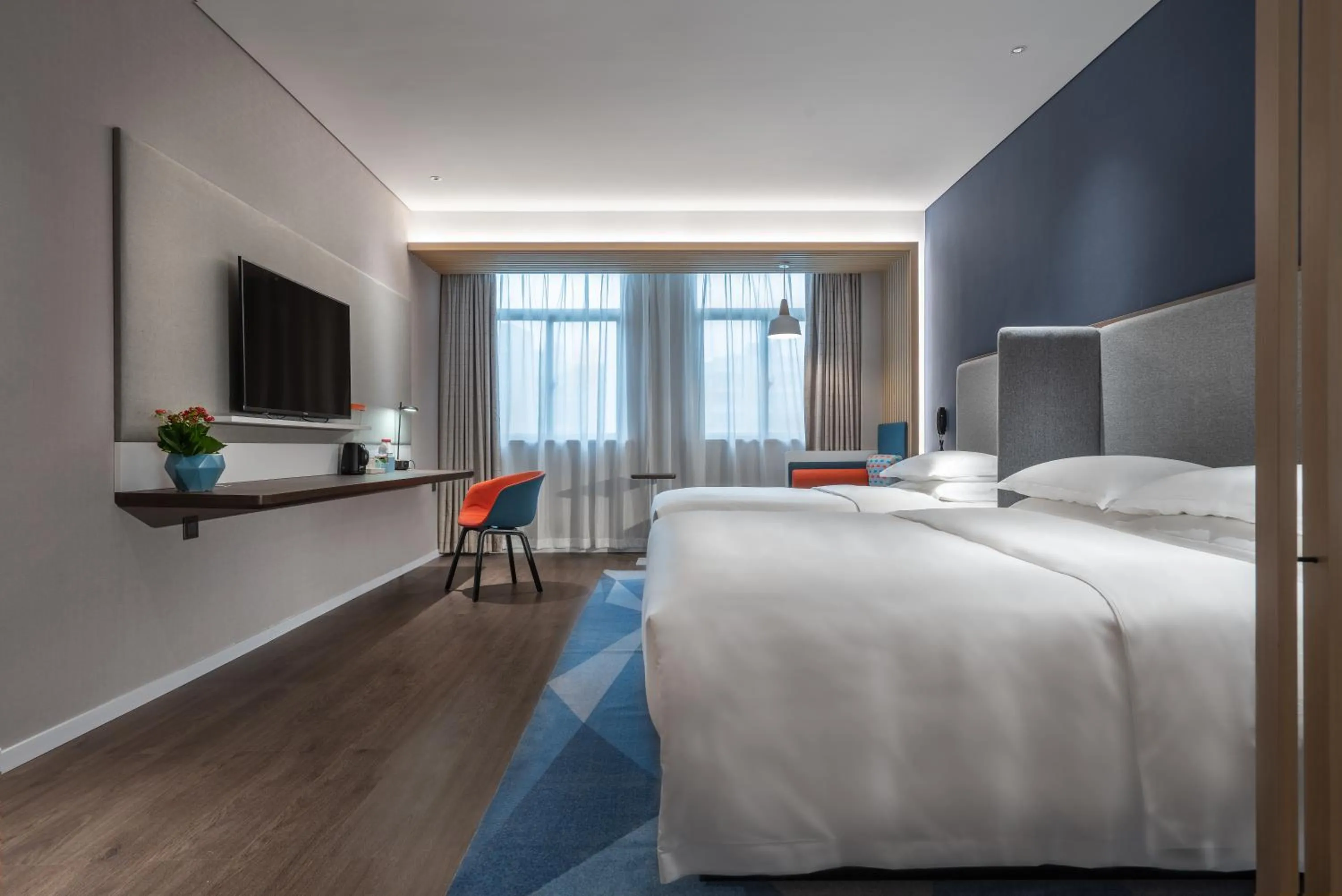 On site, Bed in Holiday Inn Express Changsha South Railway Station by IHG