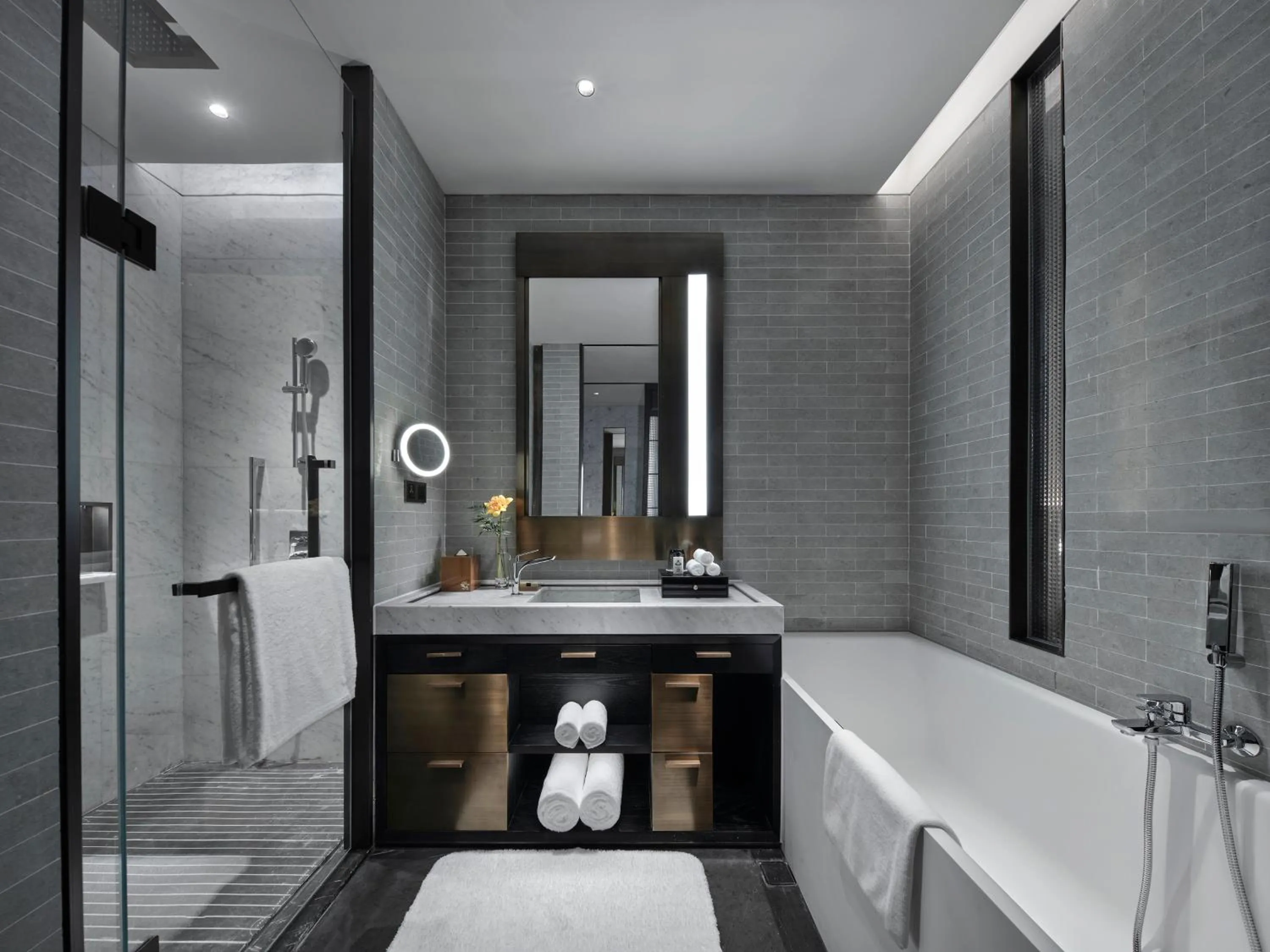 Bathroom in InterContinental Dongguan by IHG