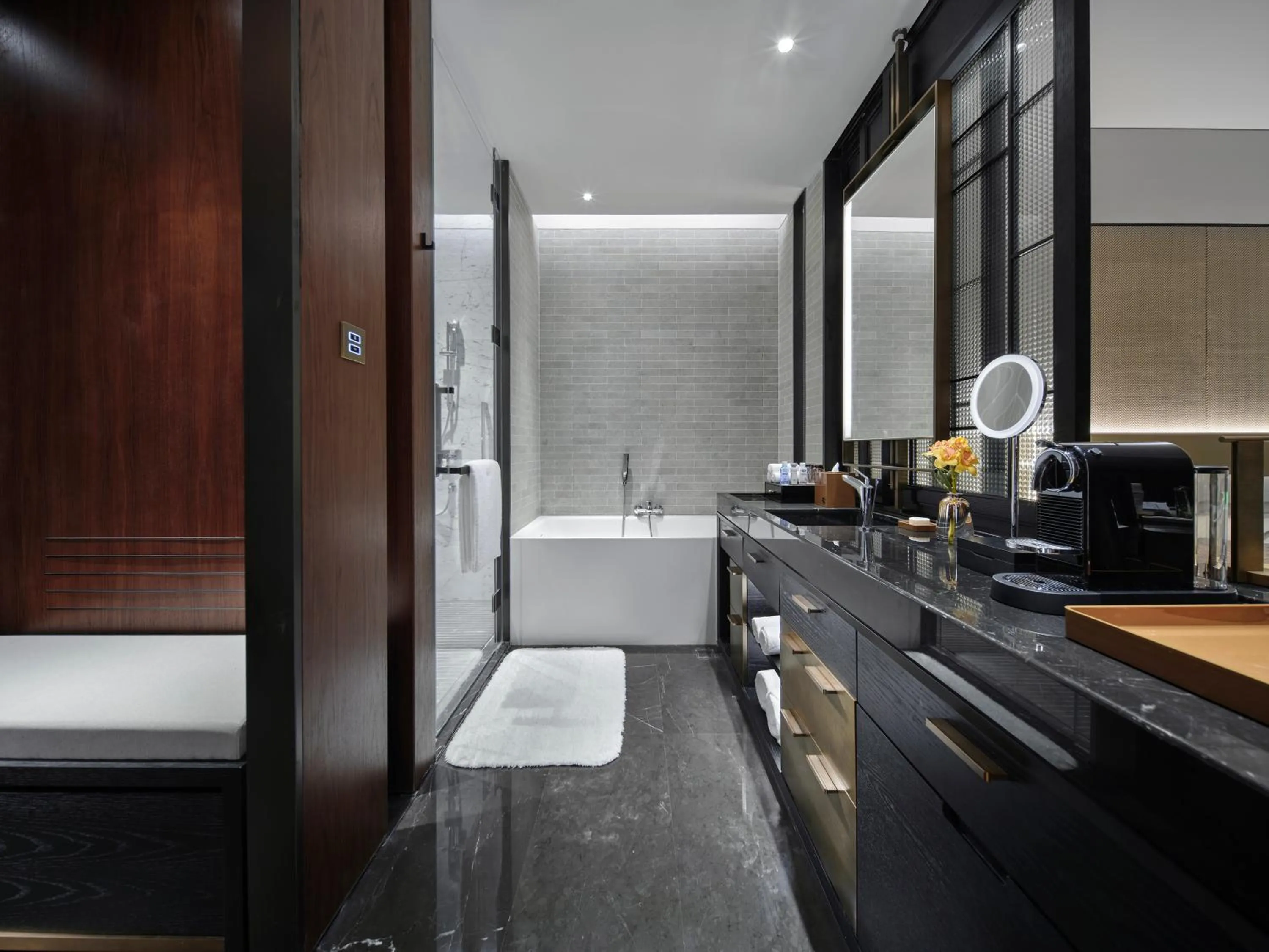 Bathroom in InterContinental Dongguan by IHG