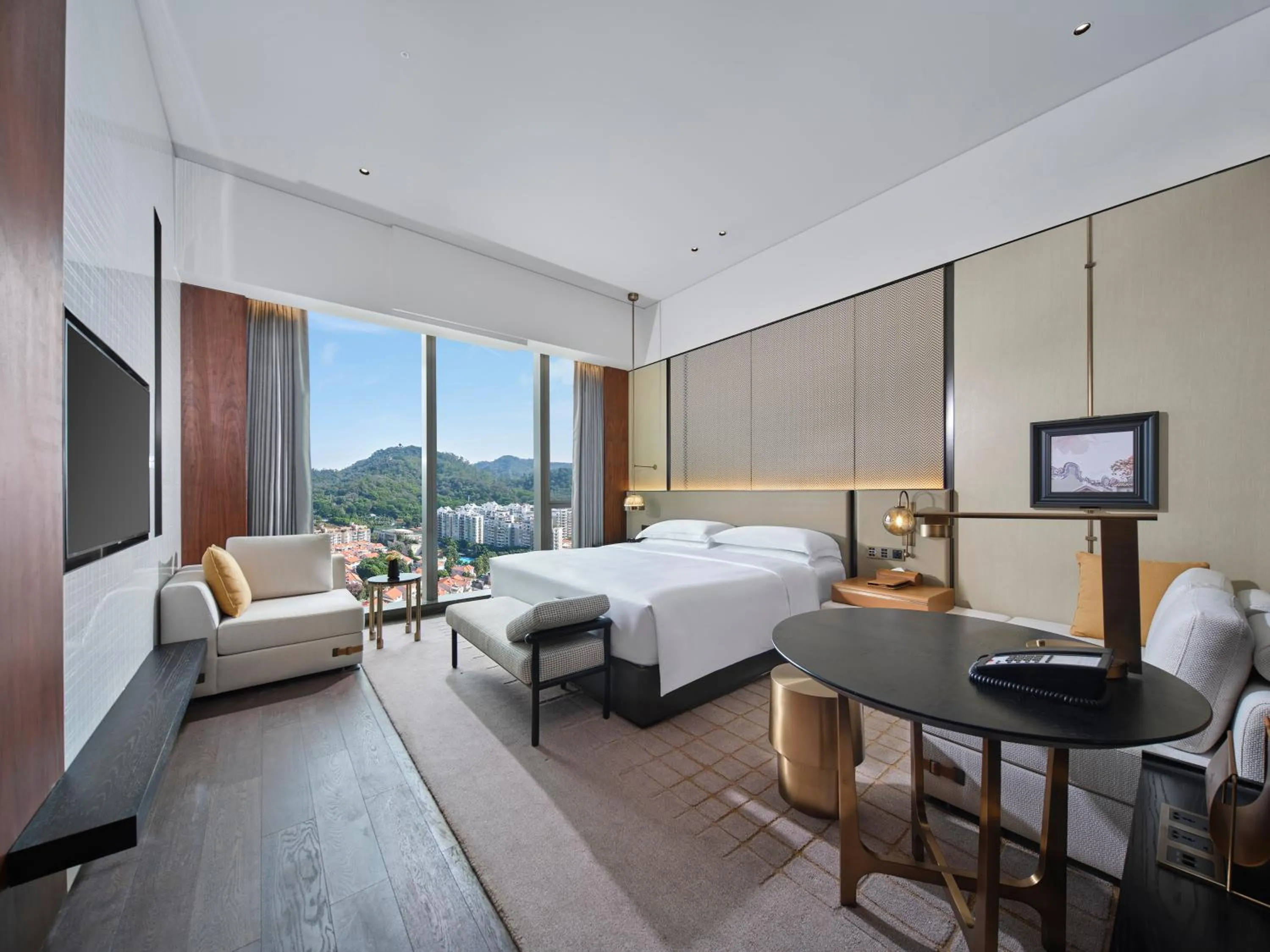 Property building, Bed in InterContinental Dongguan by IHG