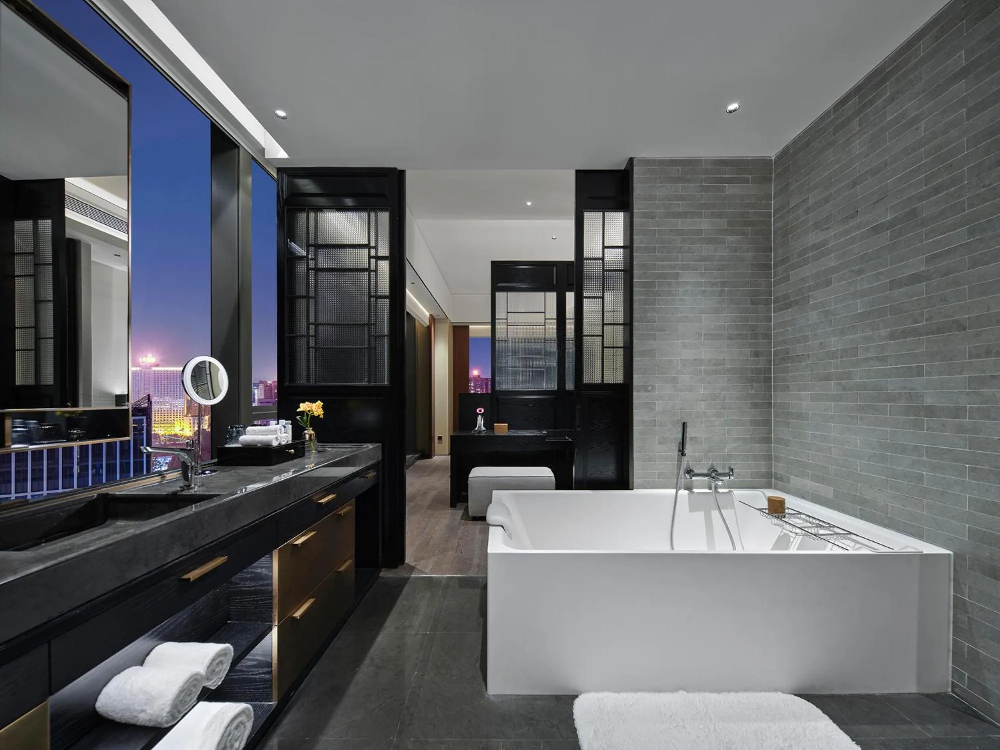 Bathroom in InterContinental Dongguan by IHG