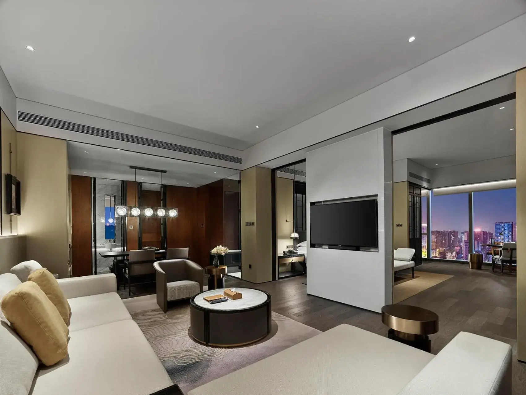 Living room in InterContinental Dongguan by IHG Living room in InterContinental Dongguan by IHG