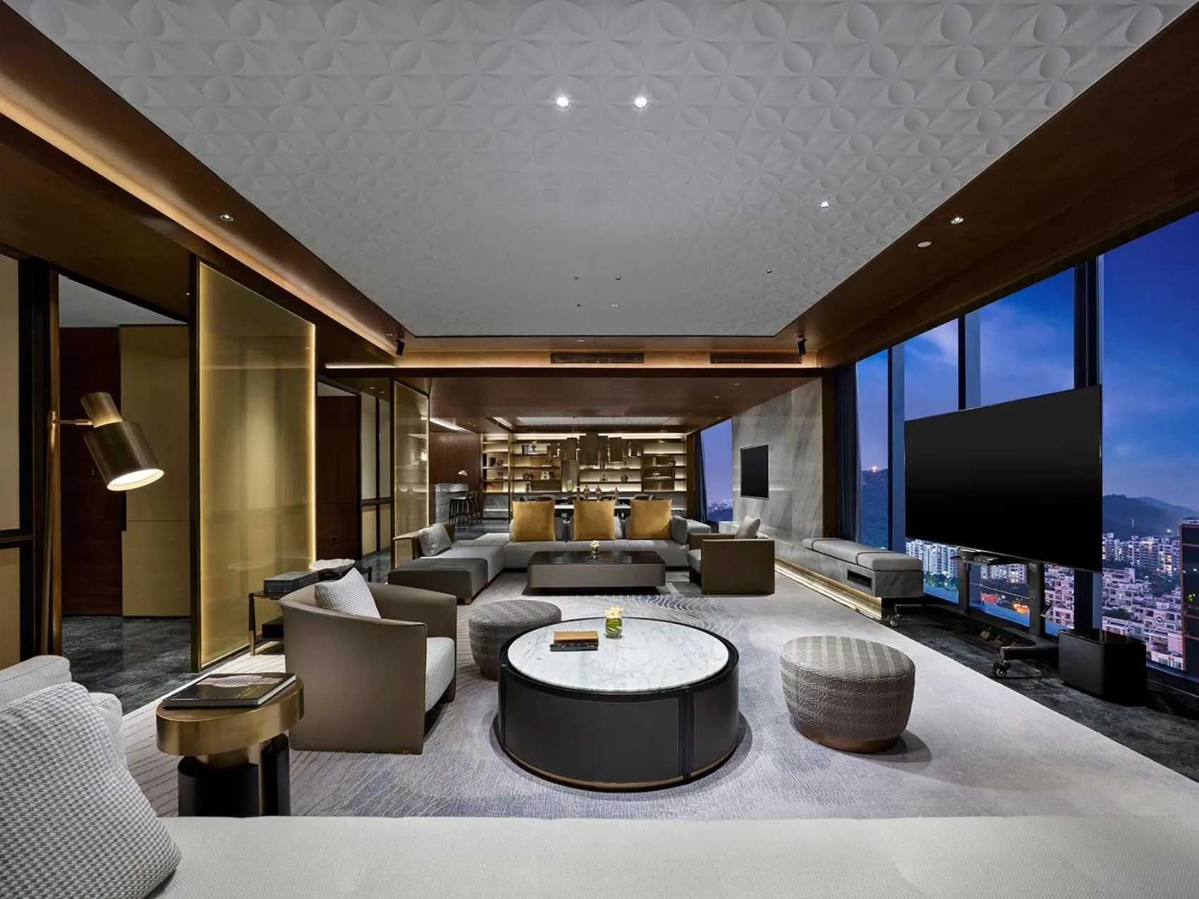 Living room in InterContinental Dongguan by IHG
