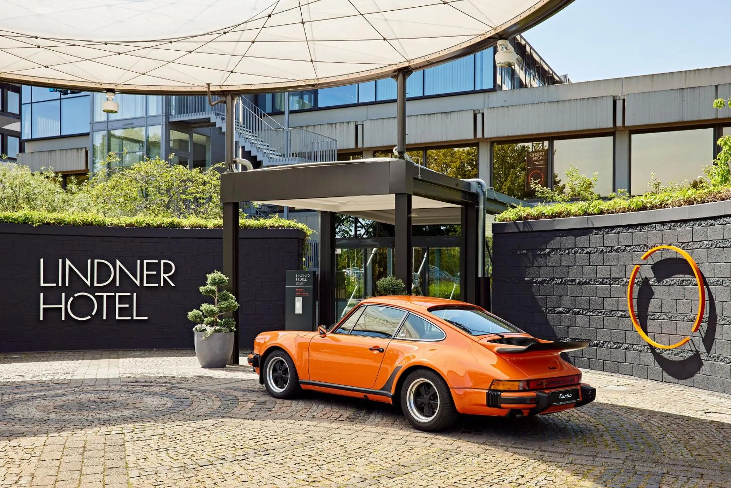 Property building in Lindner Hotel Dusseldorf Seestern, part of JdV by Hyatt