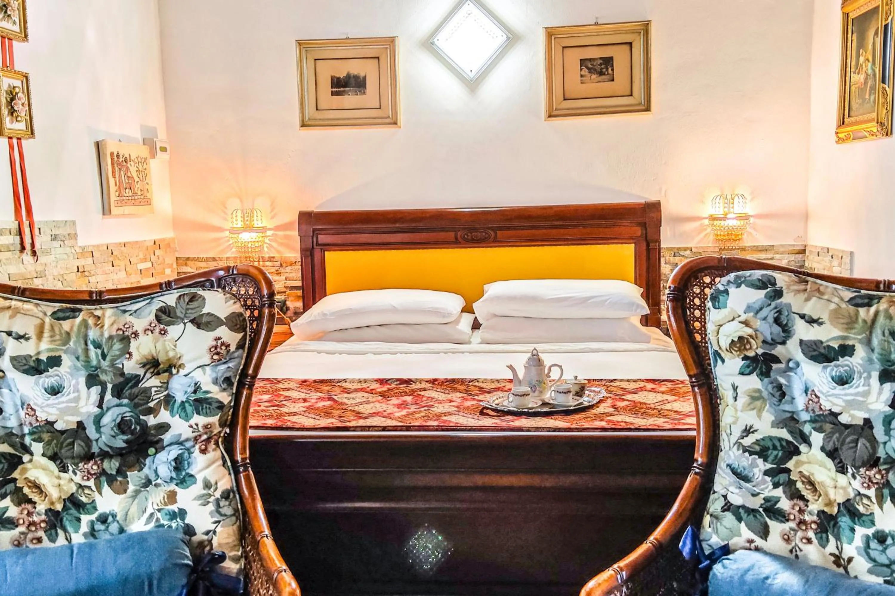 Bed in La Suite Toscana