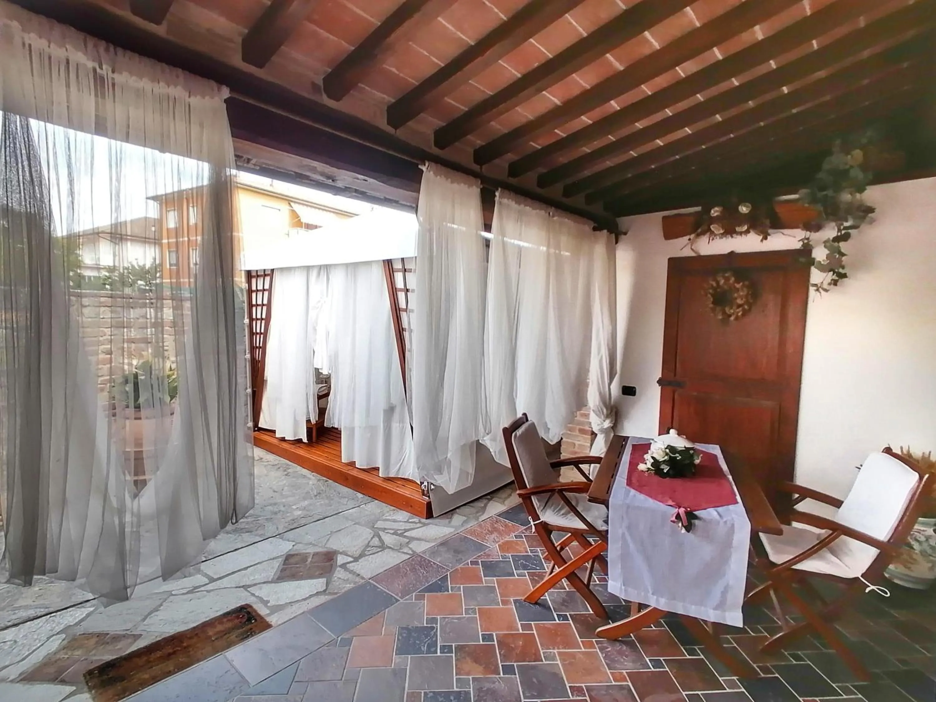 Patio in La Suite Toscana