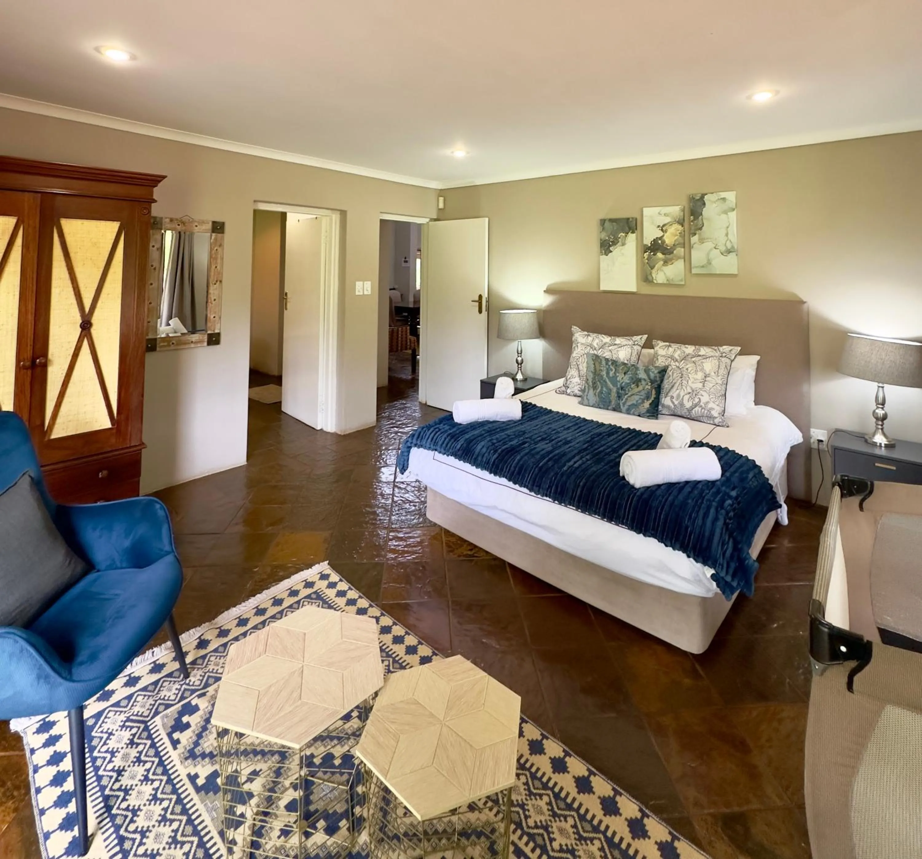 Bed in Remi Lodge