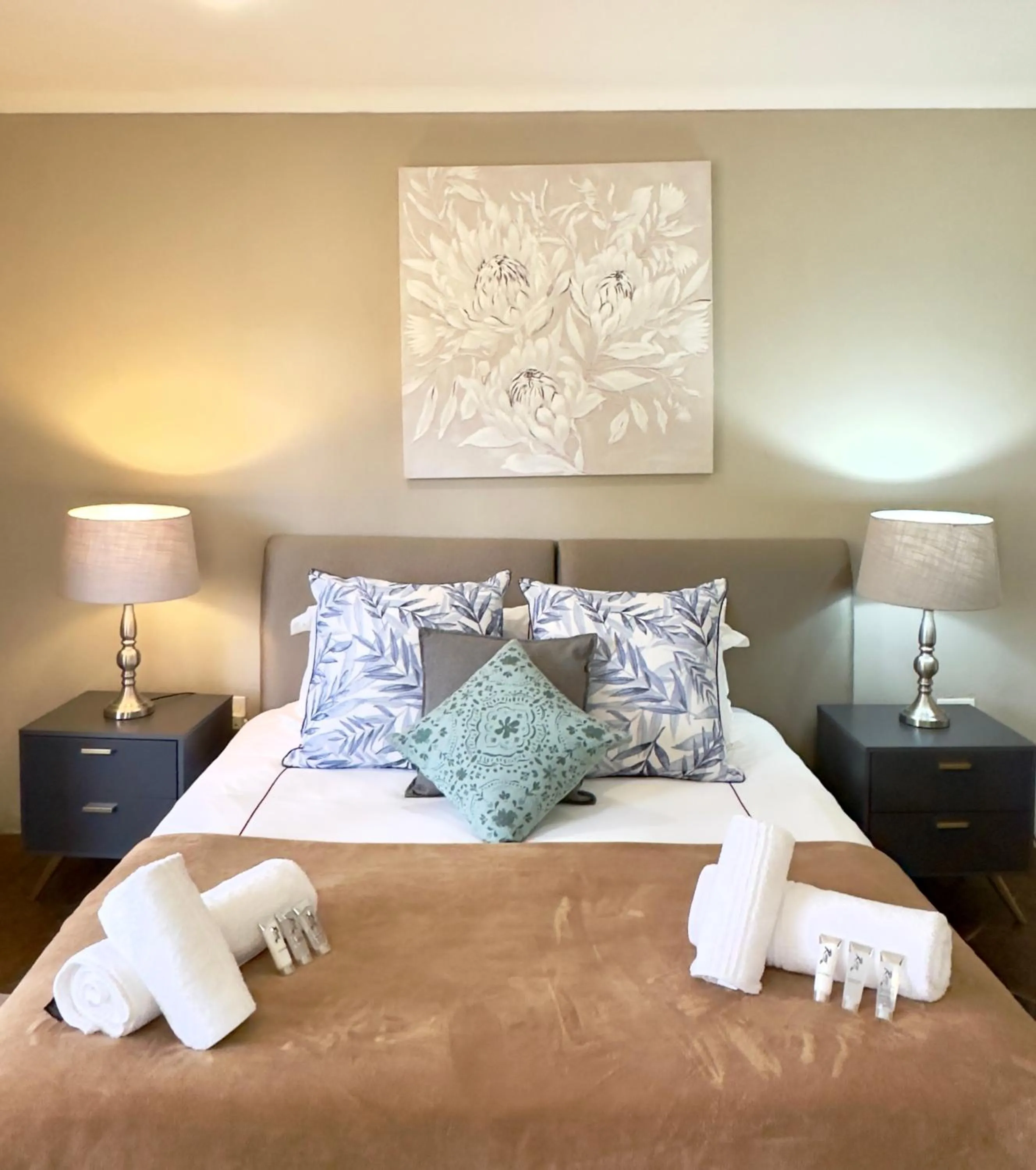 Bed in Remi Lodge