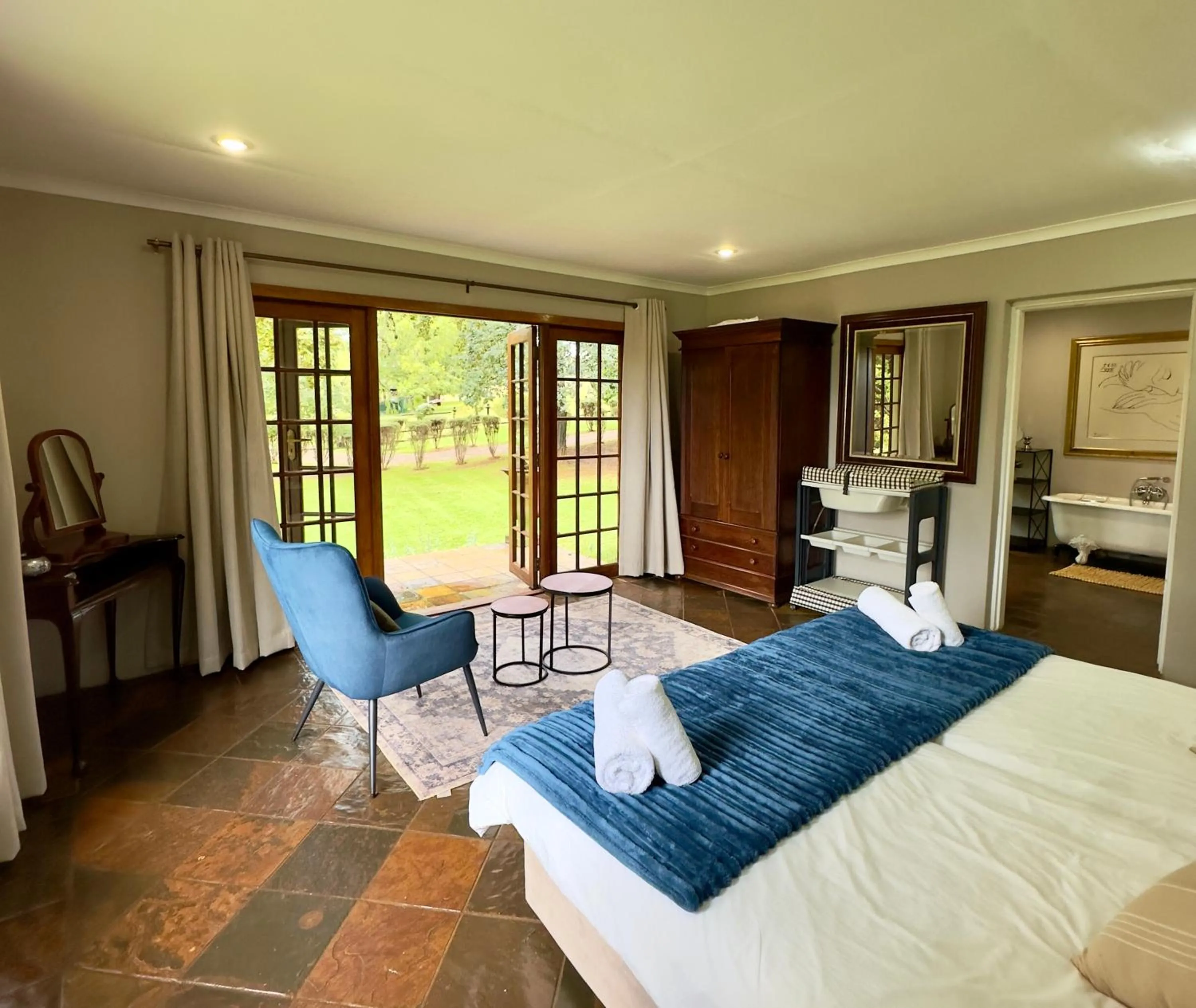 Bed in Remi Lodge
