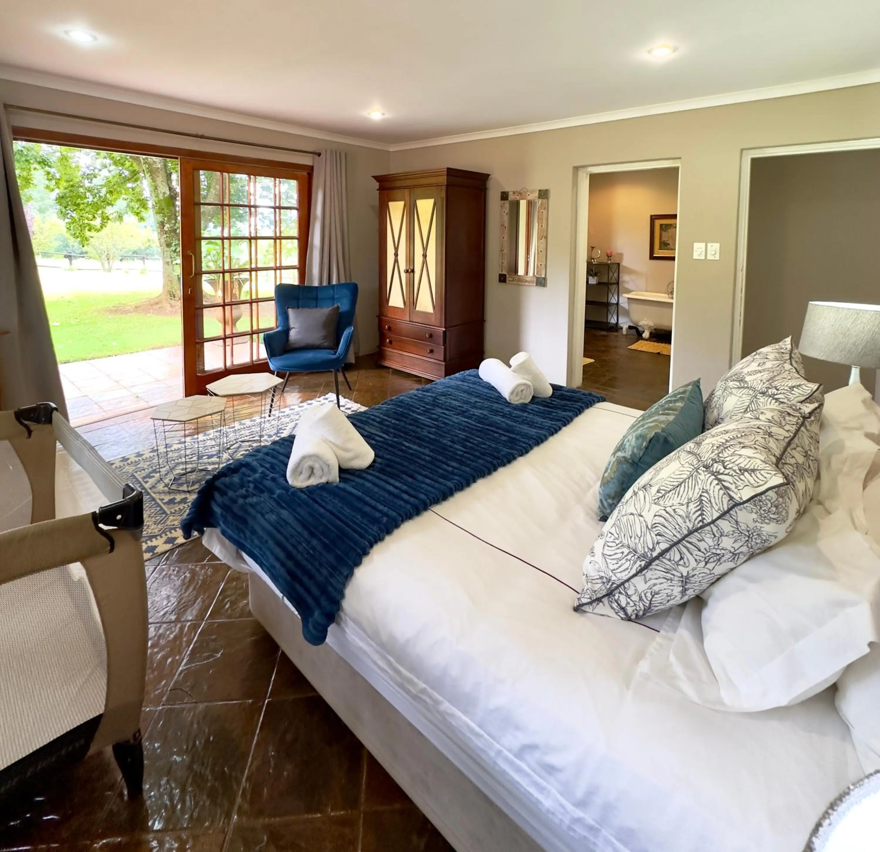 Bed in Remi Lodge
