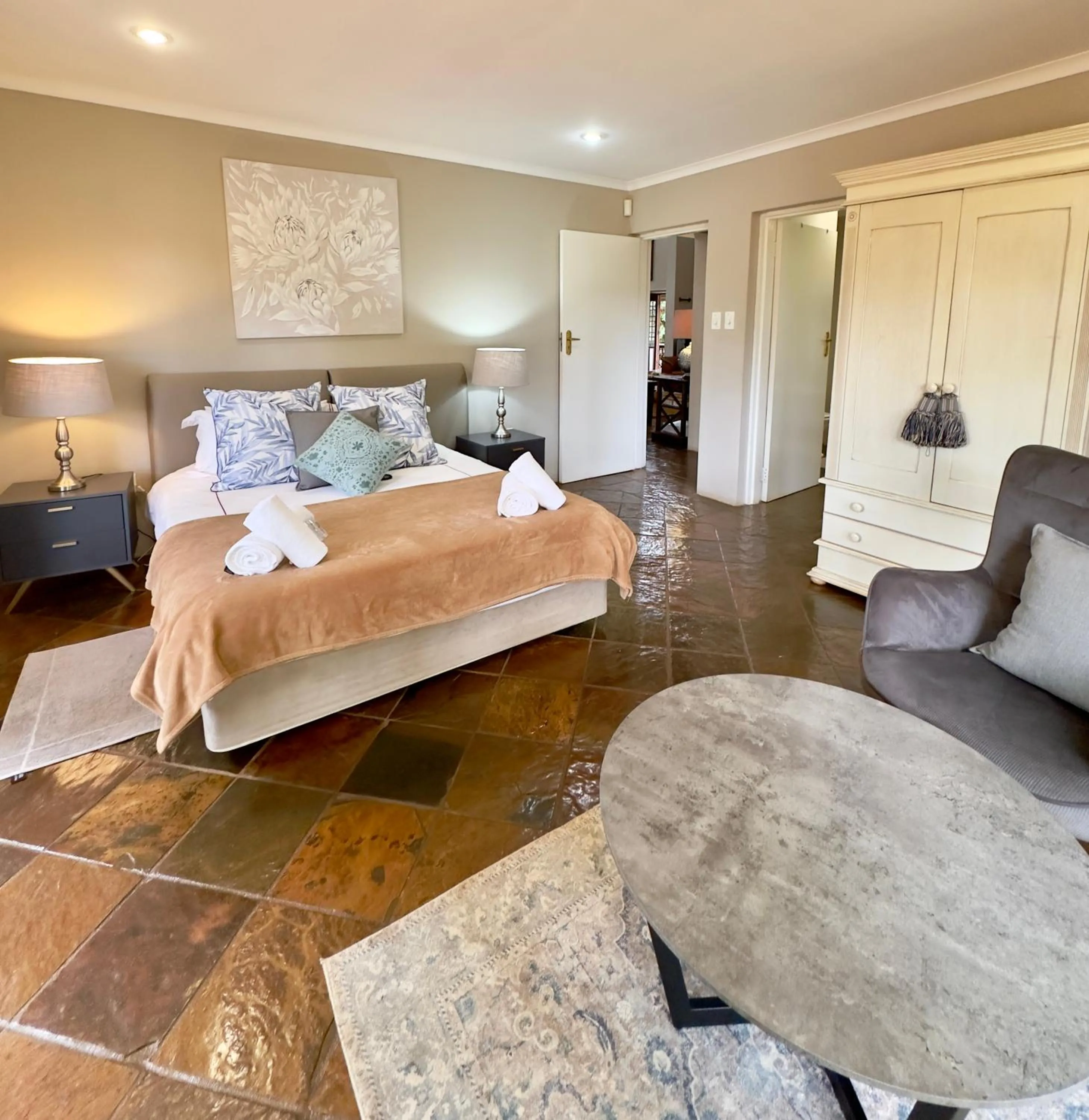 Bed in Remi Lodge