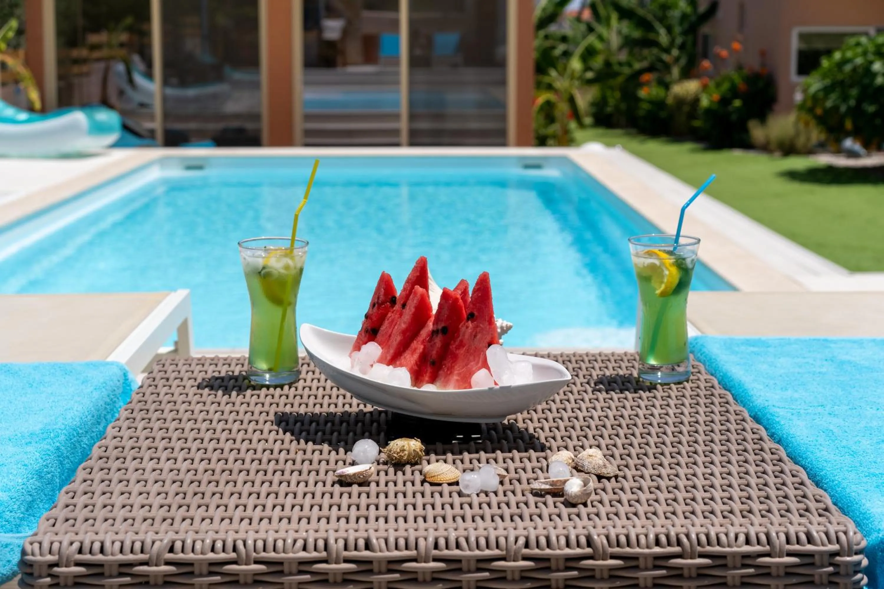 Day in Modular Bungalows With Heated Pool Artemis Greece