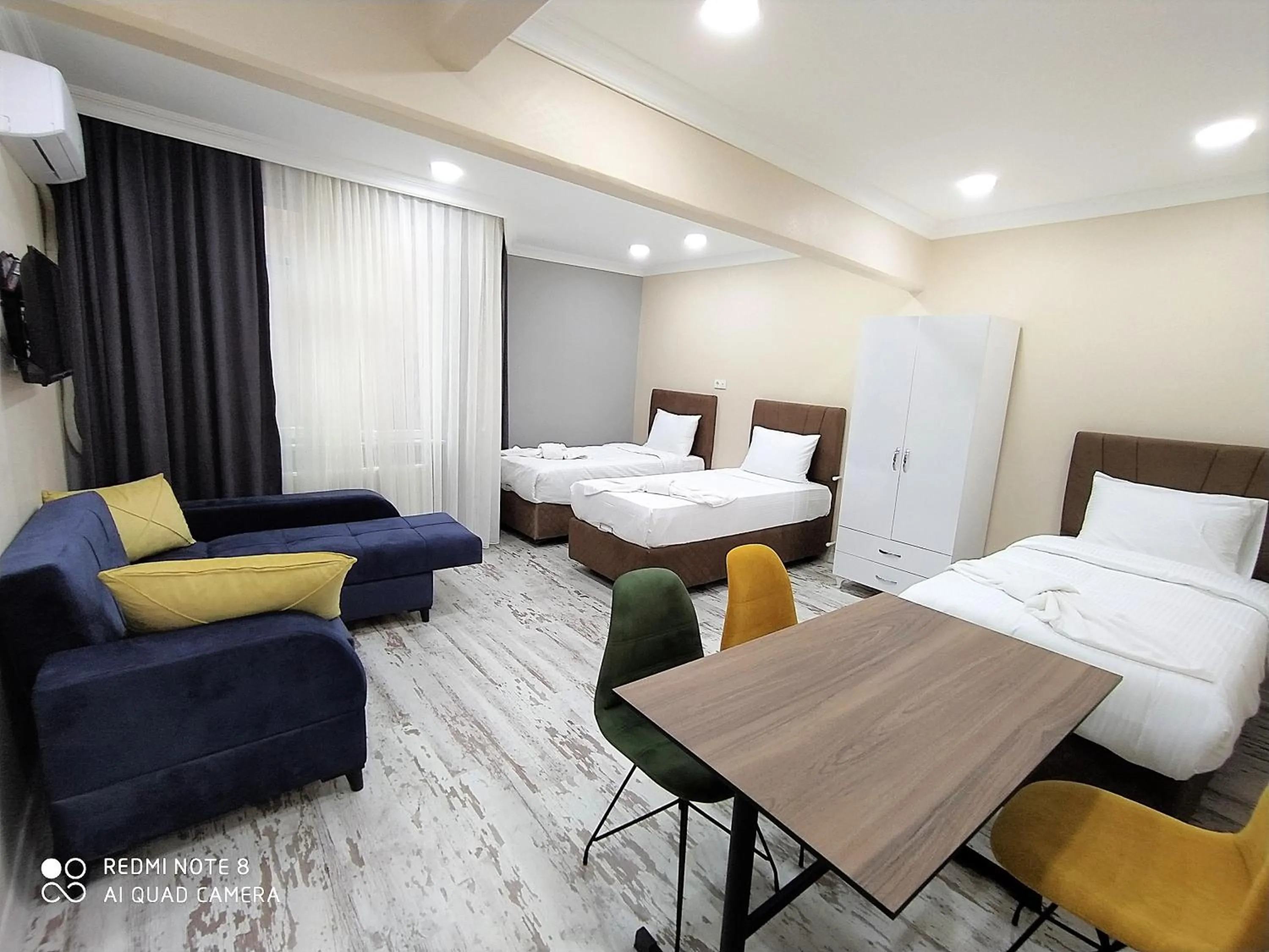 Bed in King Istanbul Hotel