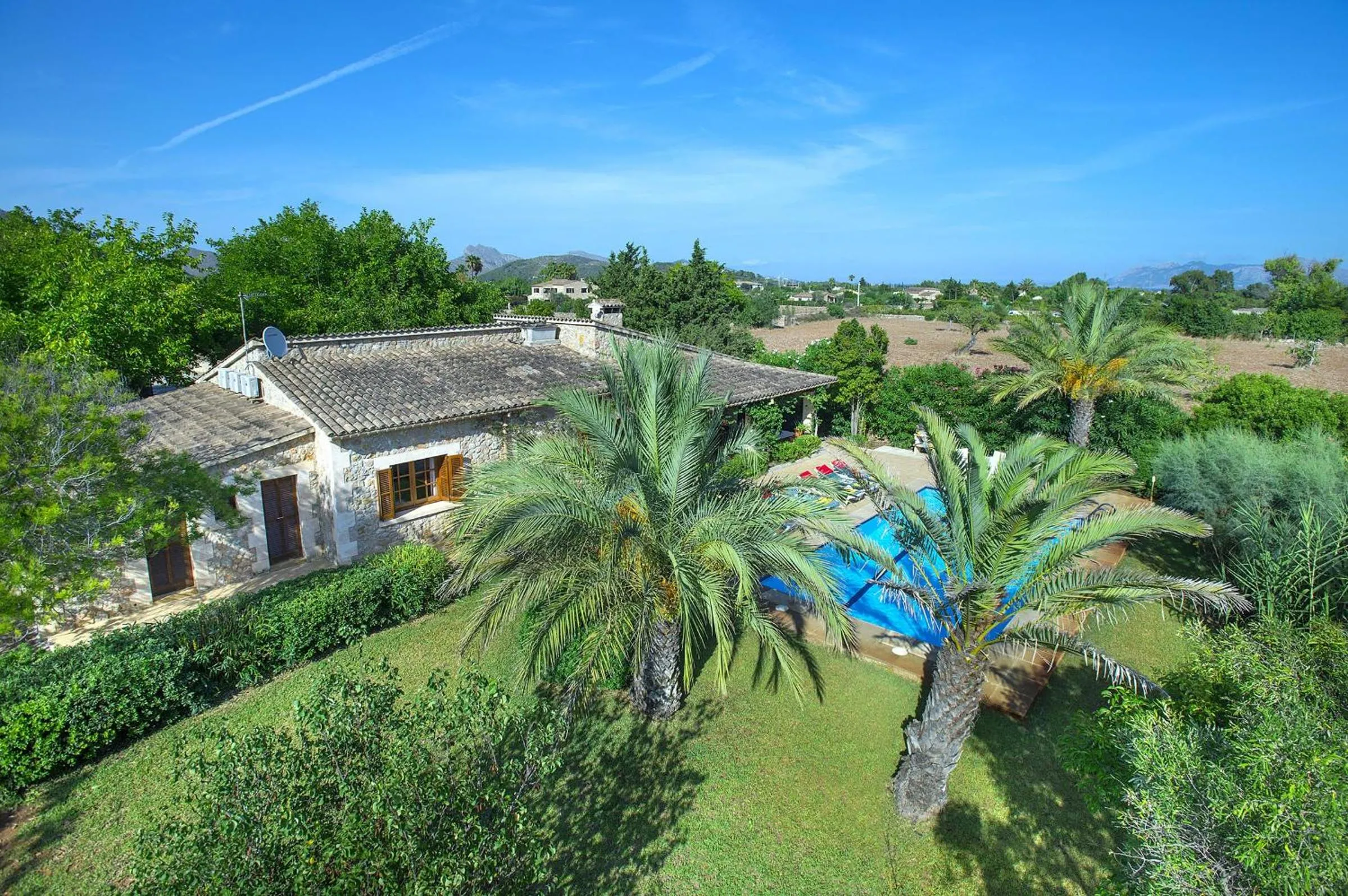 Bird's eye view in Villa TANCOTES