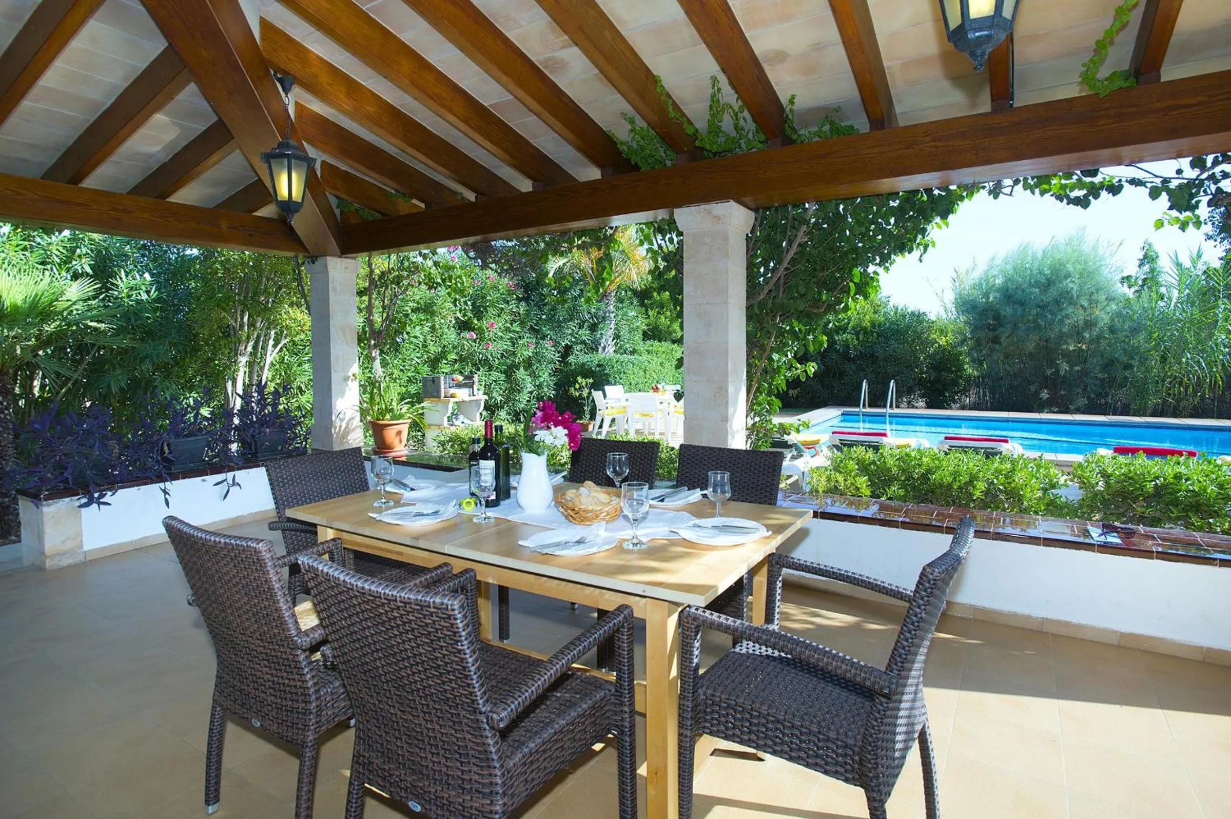 Balcony/Terrace in Villa TANCOTES