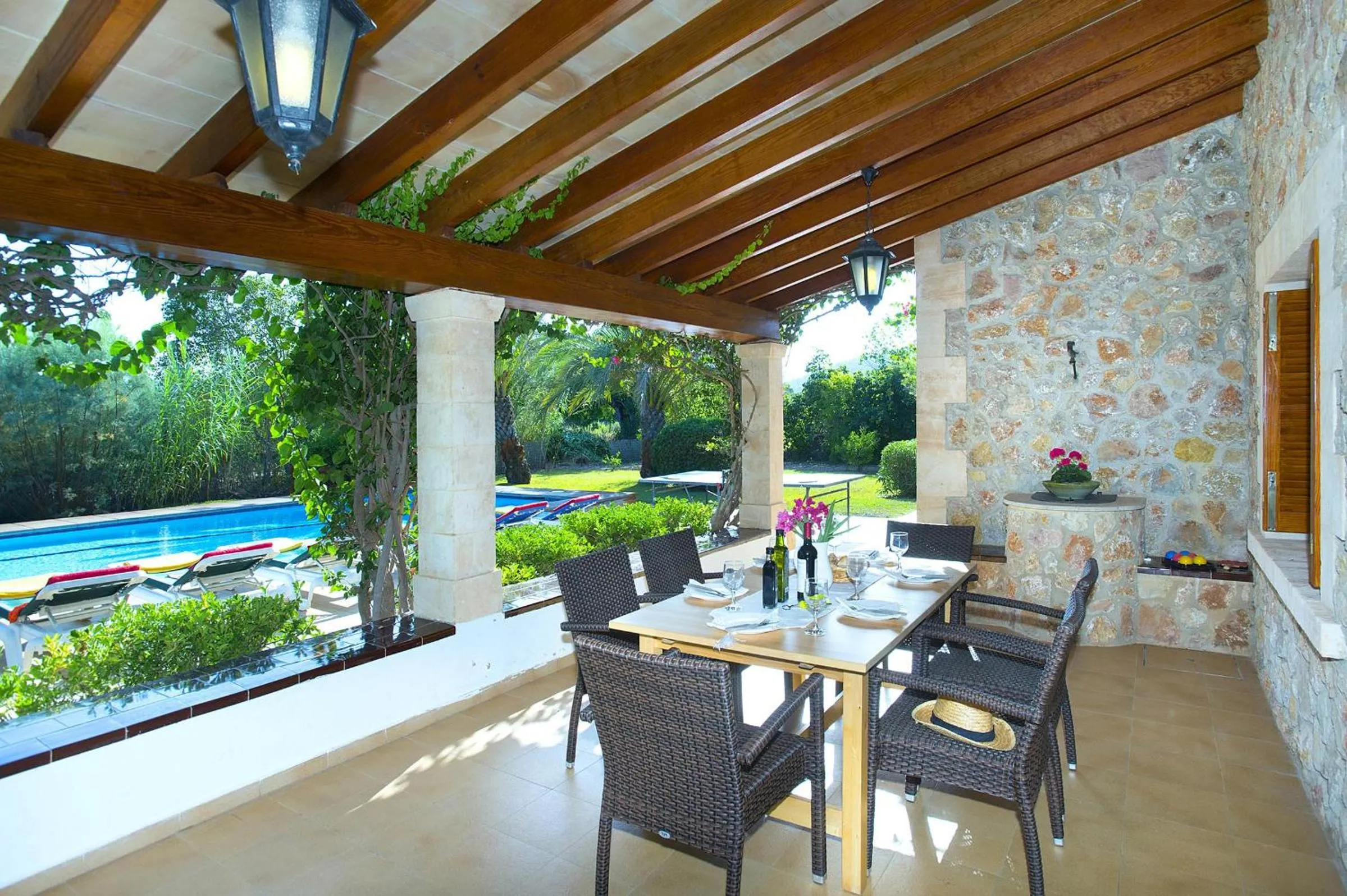Balcony/Terrace in Villa TANCOTES