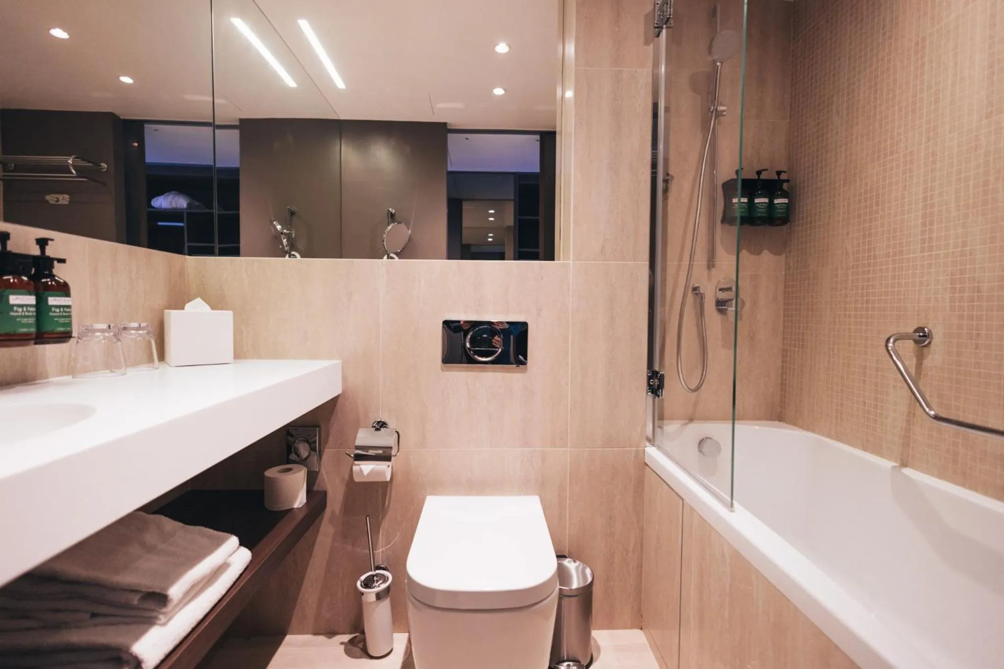 Bathroom in Crowne Plaza Geneva by IHG