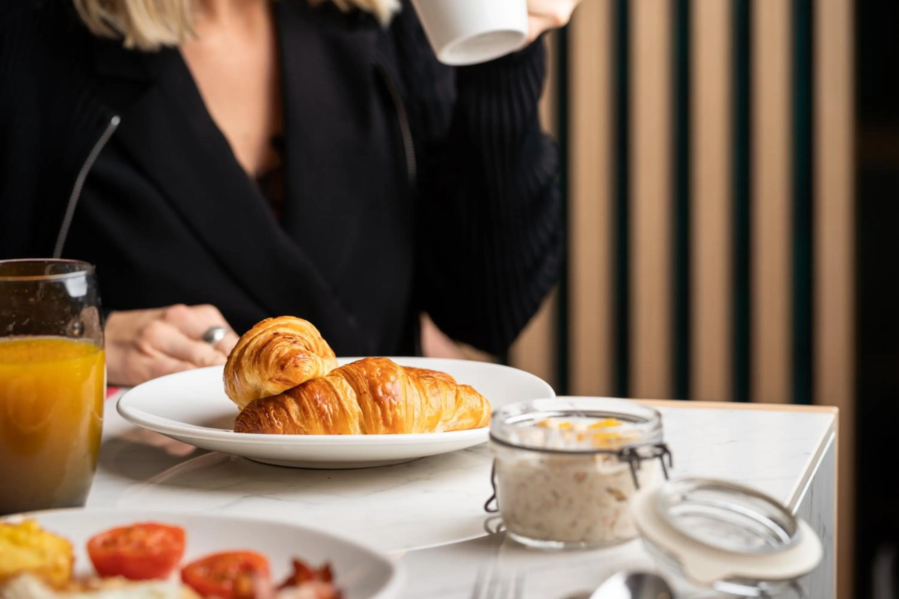 Breakfast in Crowne Plaza Geneva by IHG