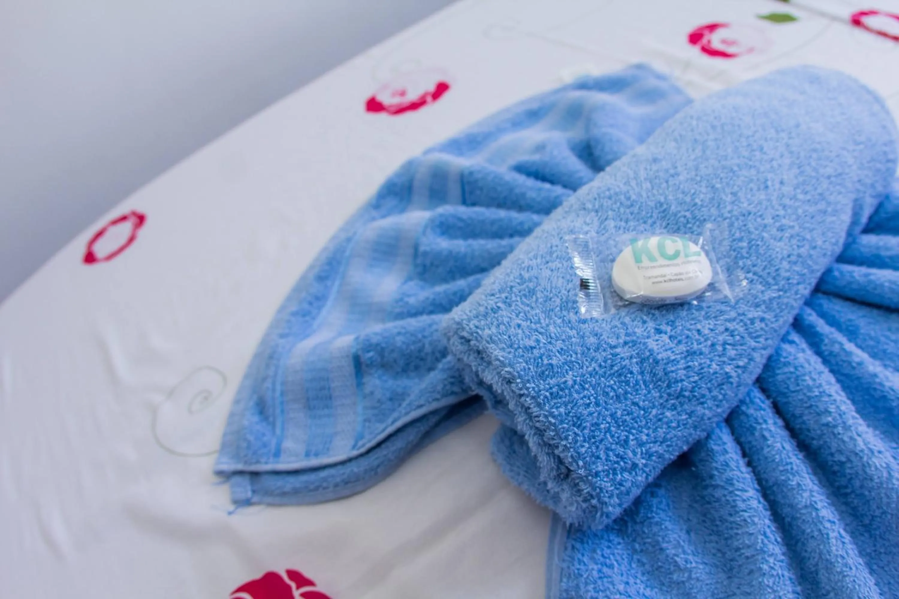 Bed in Hotel Recanto do Mar