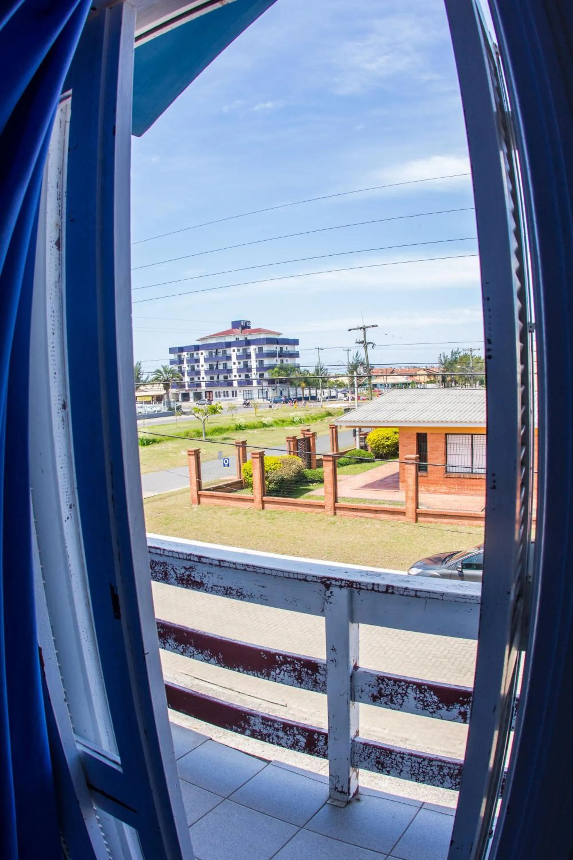 Quiet street view in Hotel Recanto do Mar