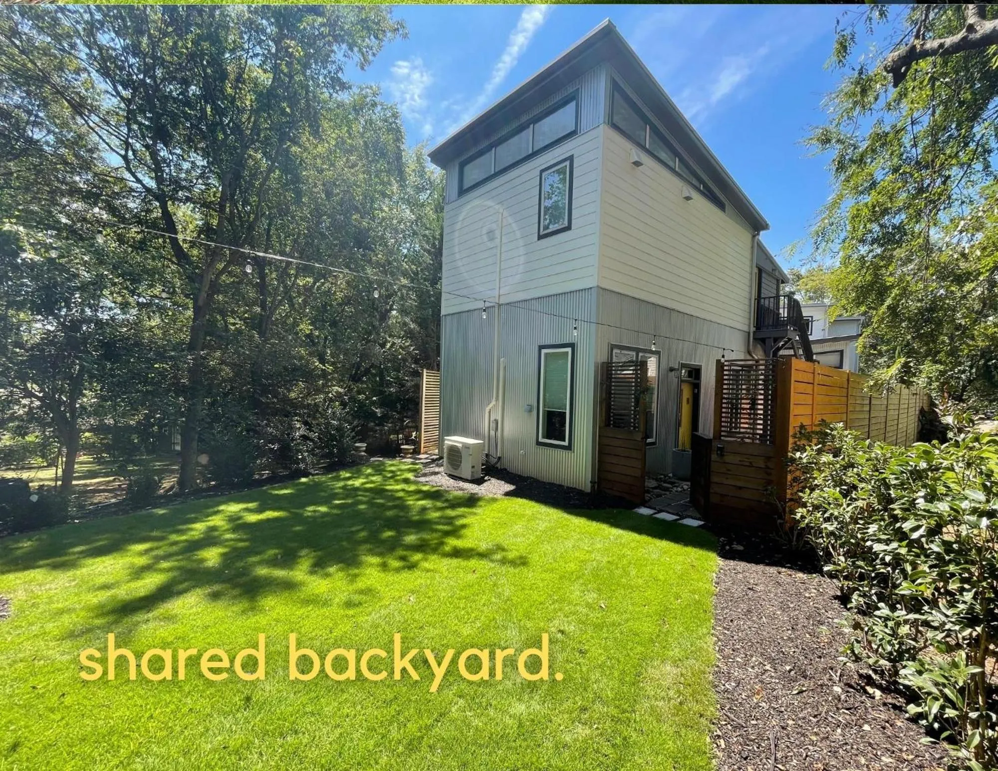 Garden in NormalBnB - 2 Blocks From Restaurants, Bars, Hospital