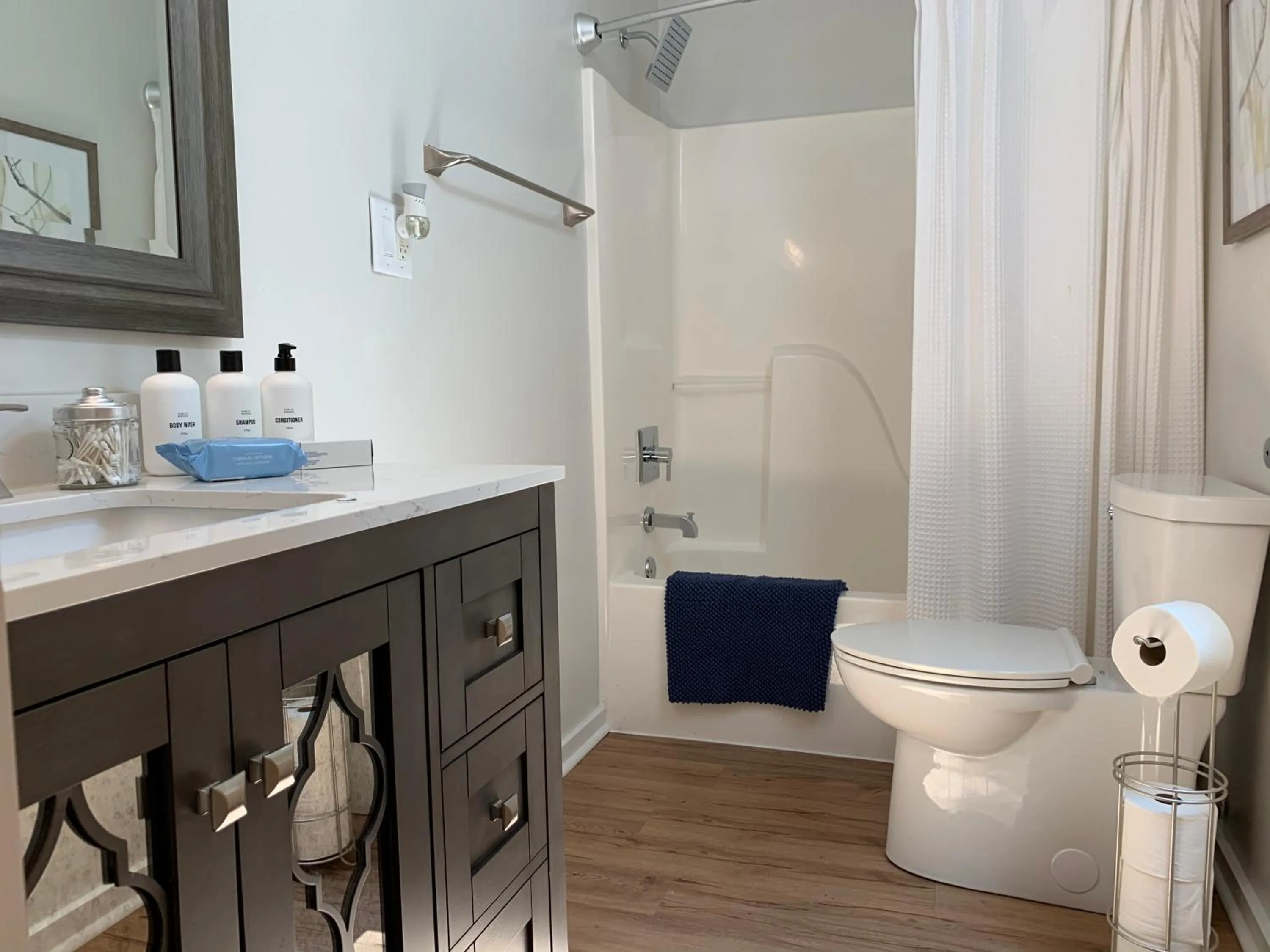 Shower in NormalBnB - 2 Blocks From Restaurants, Bars, Hospital