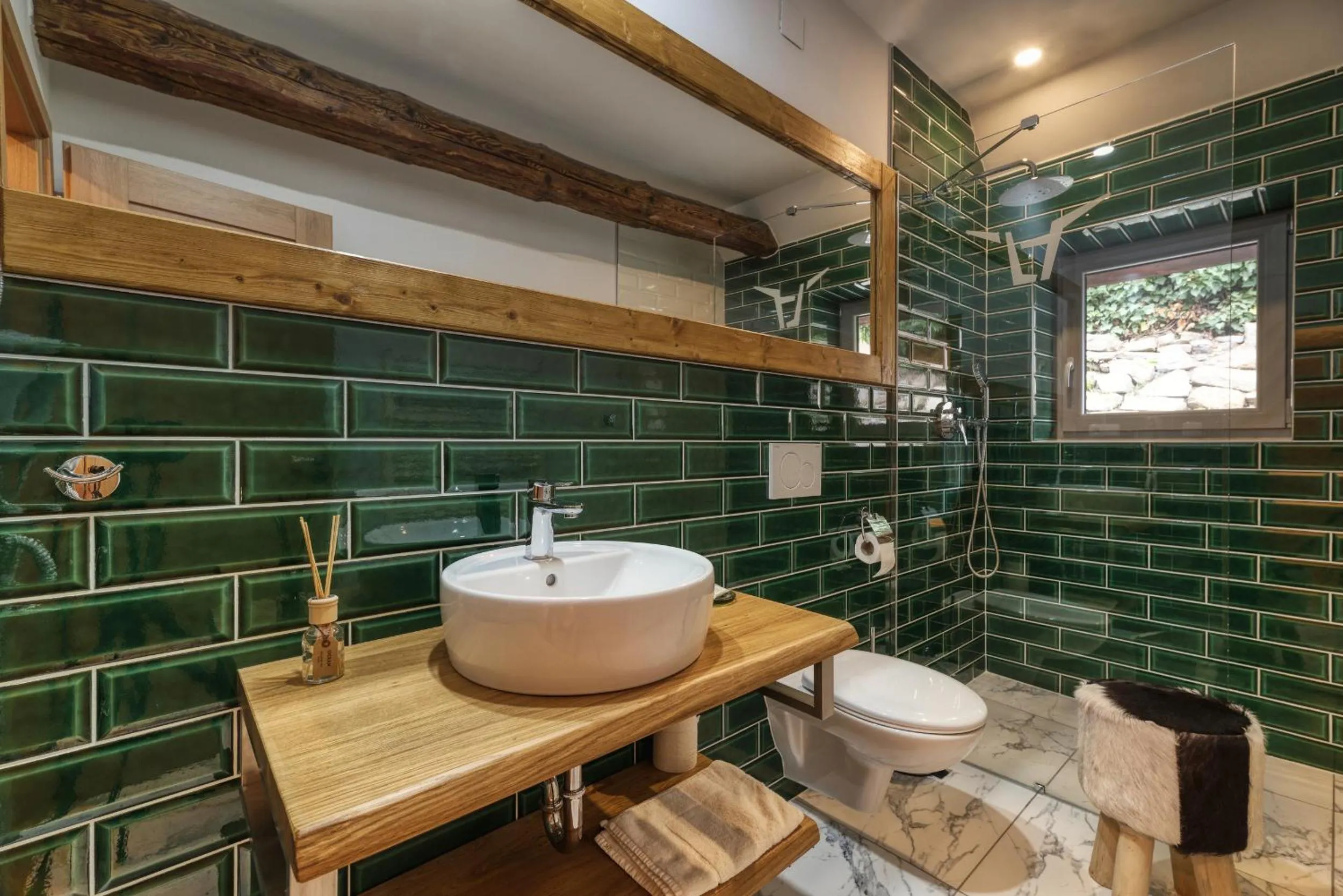 Bathroom in Pivní Hotel