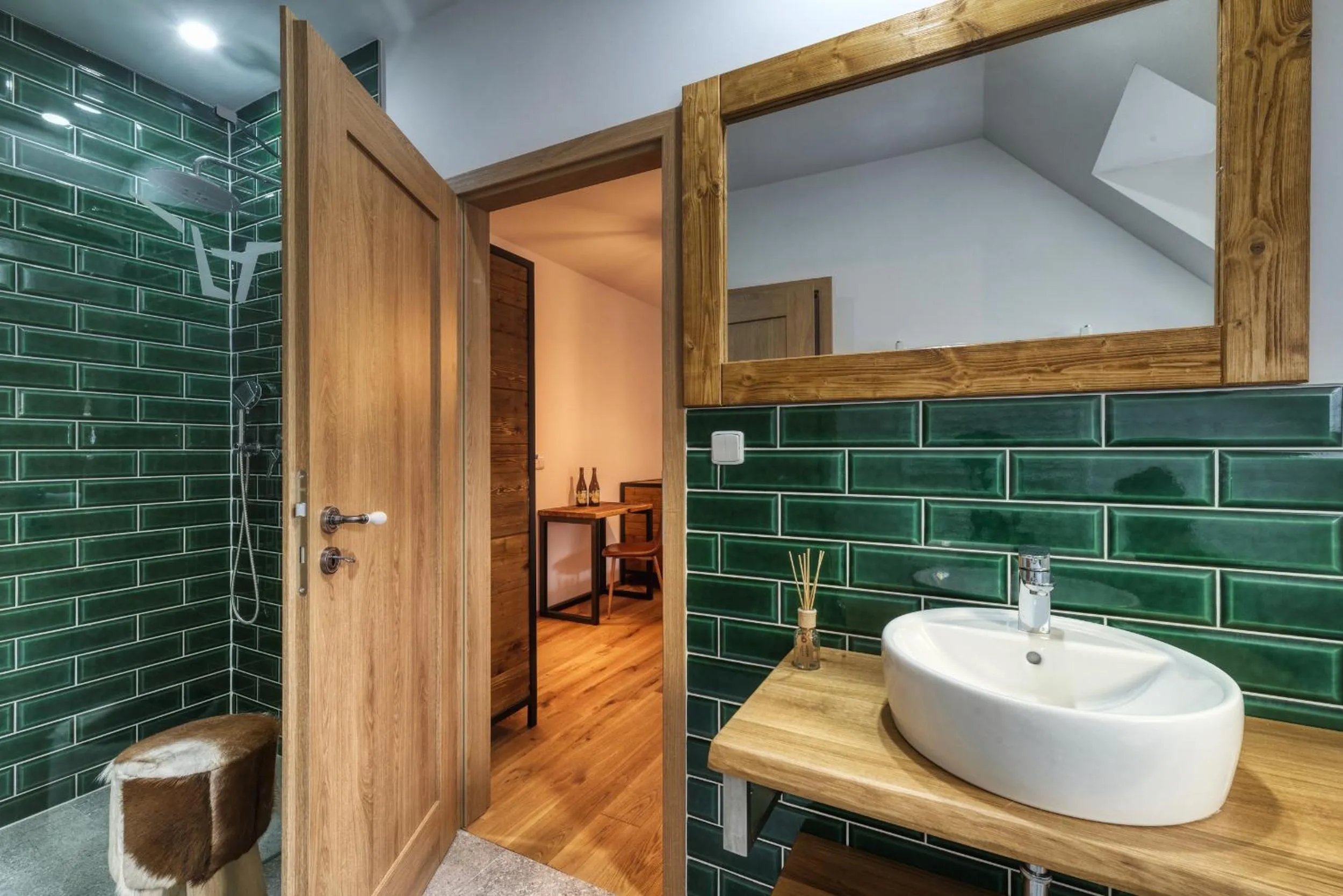 Bathroom in Pivní Hotel