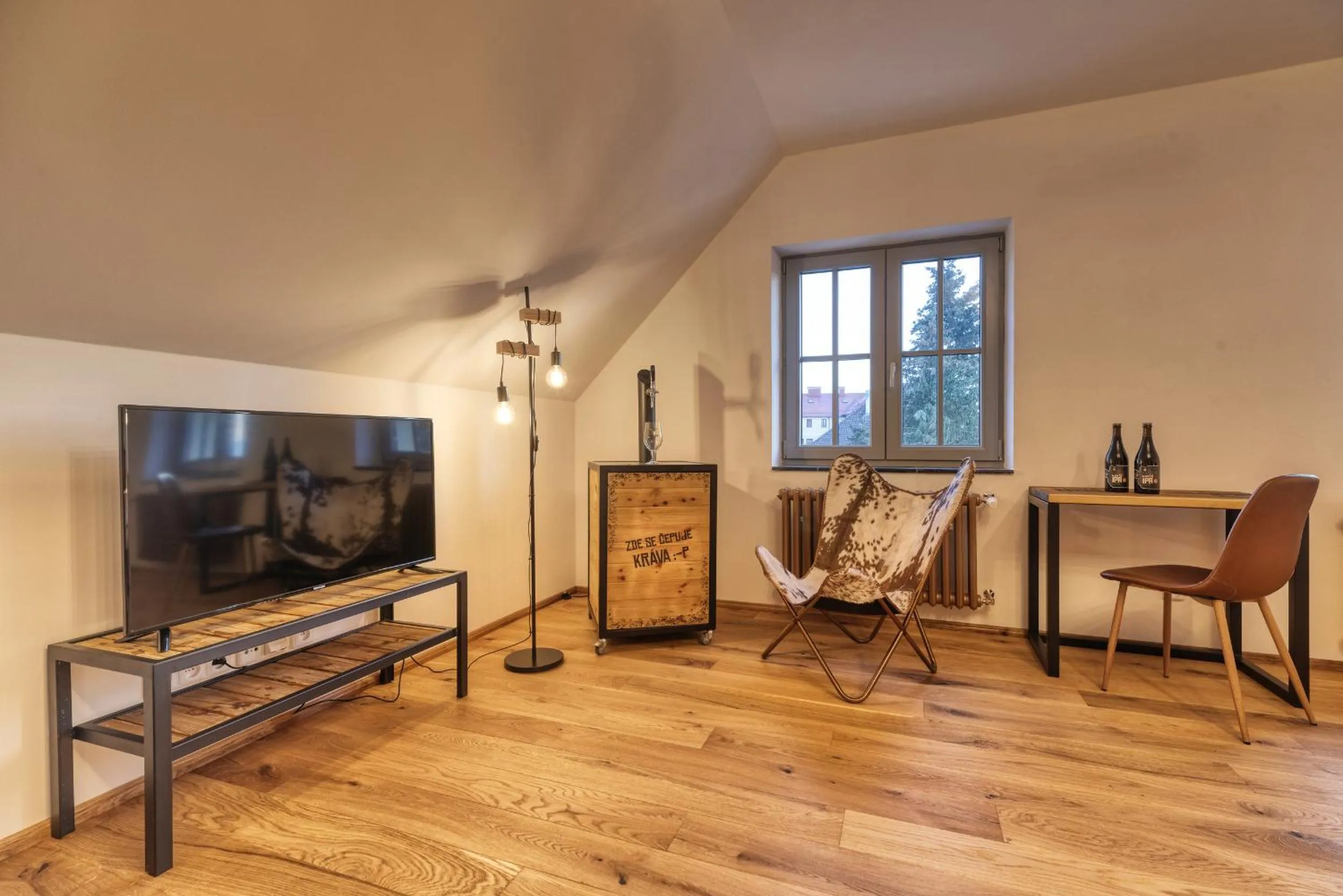 Living room in Pivní Hotel