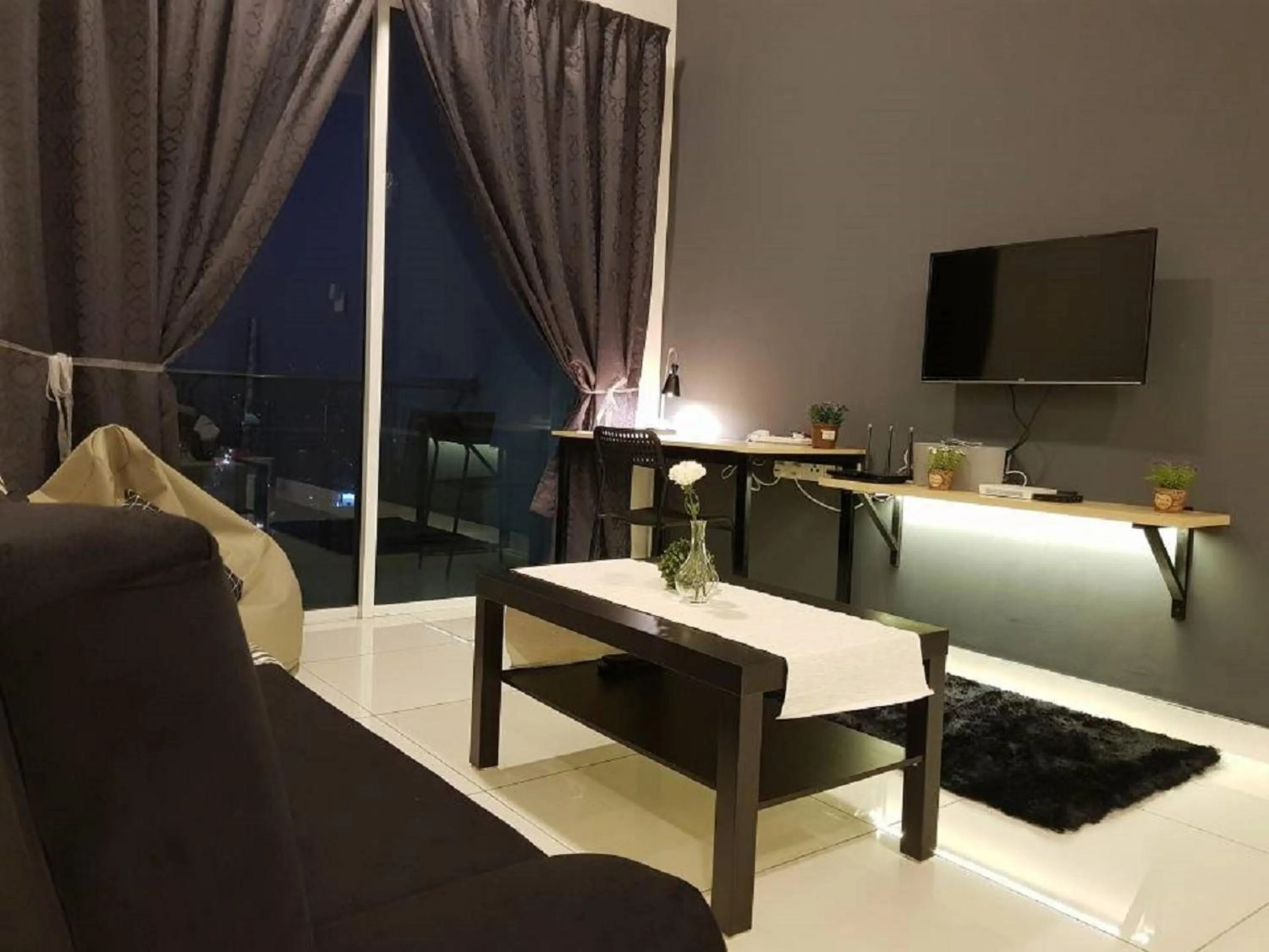 Living room in Skypod Residence Puchong
