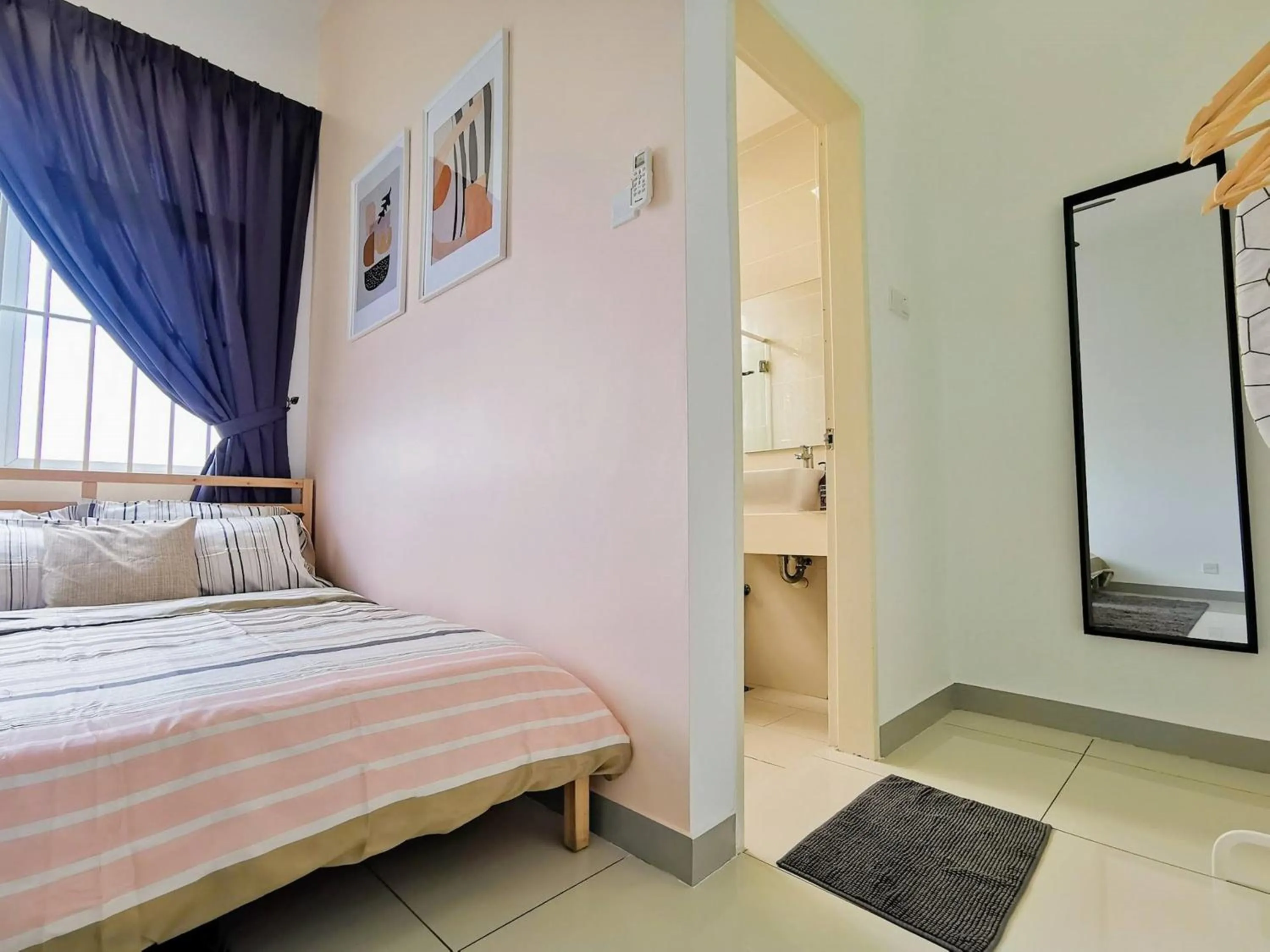 Bedroom, Bed in Skypod Residence Puchong