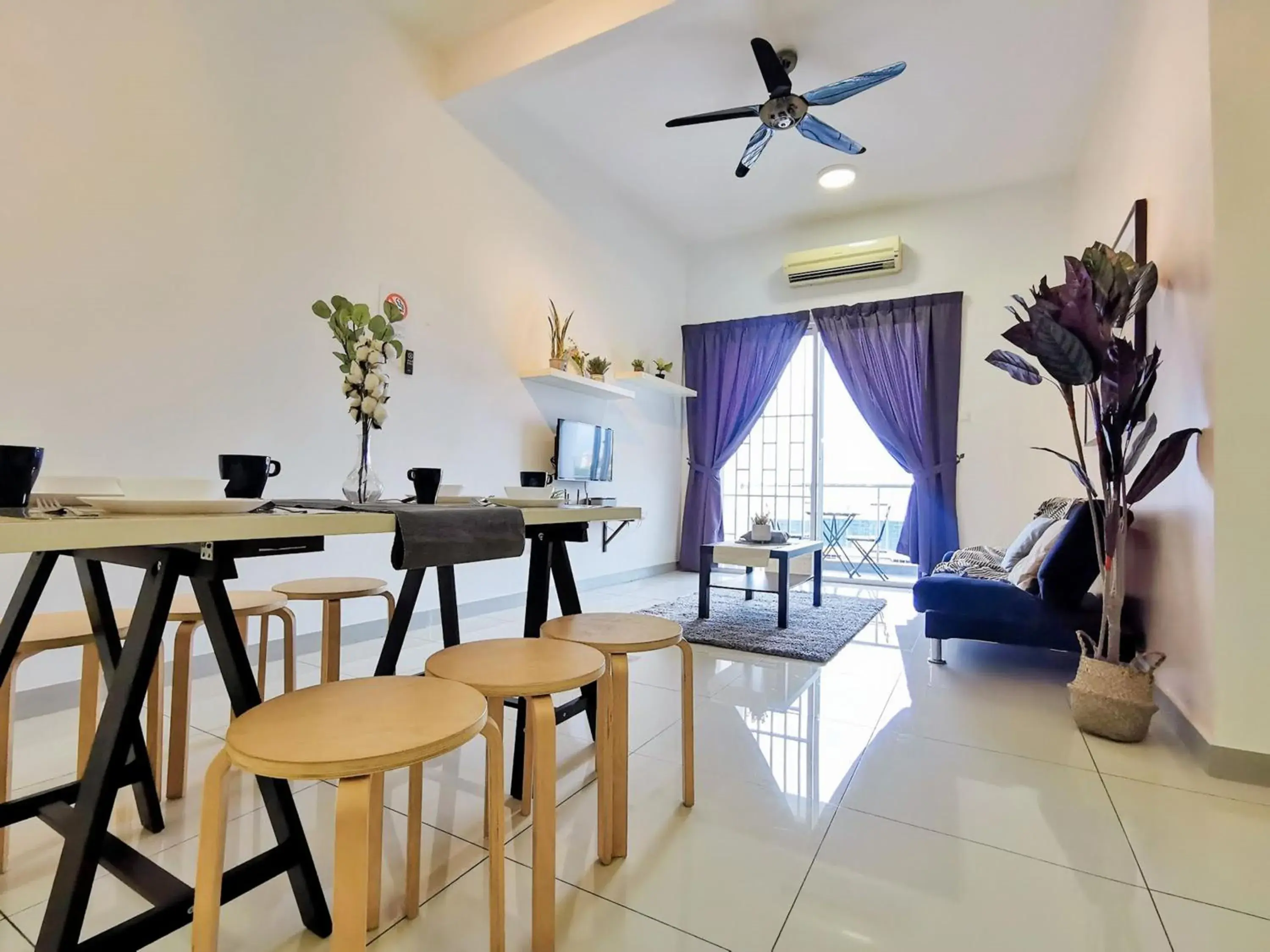 Living room in Skypod Residence Puchong Living room in Skypod Residence Puchong